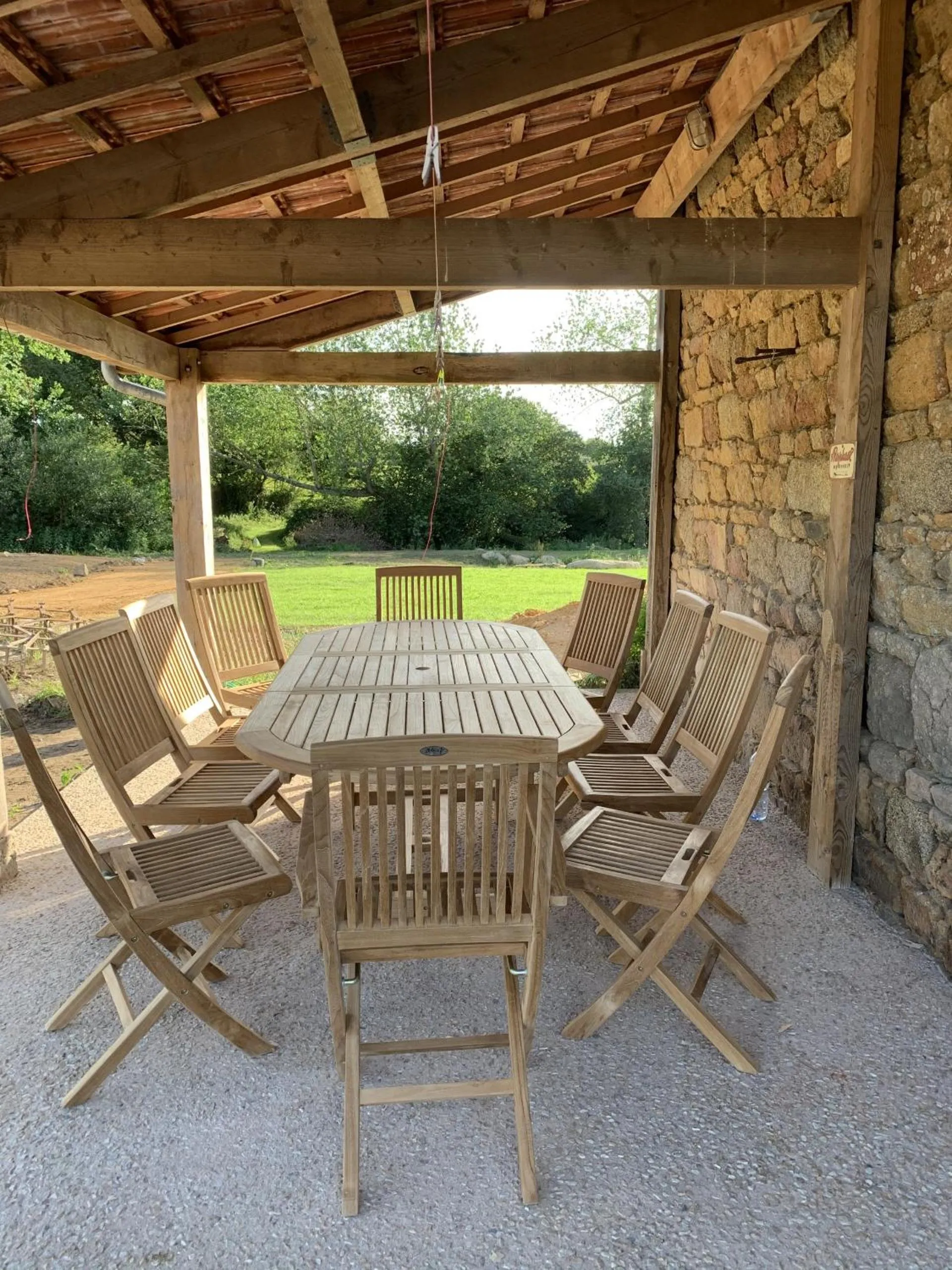 Garden in Les Villas d Onalou Kergastel