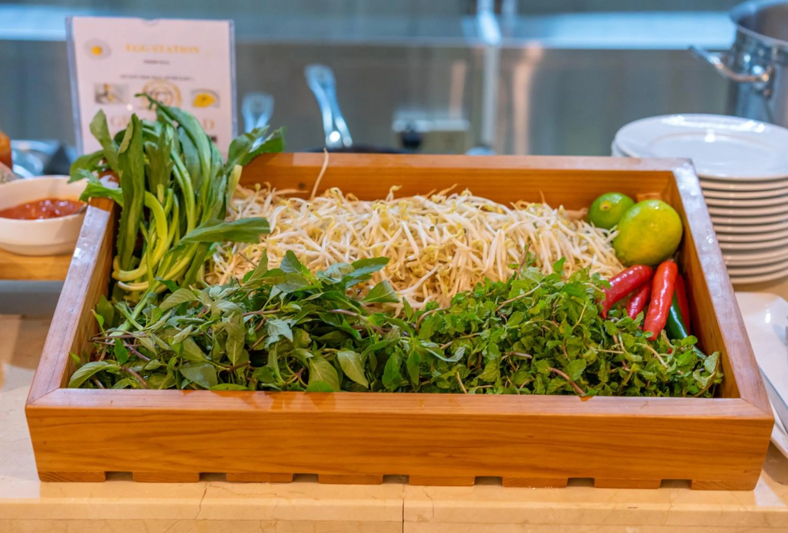 Food in Gold Plaza Hotel Da Nang