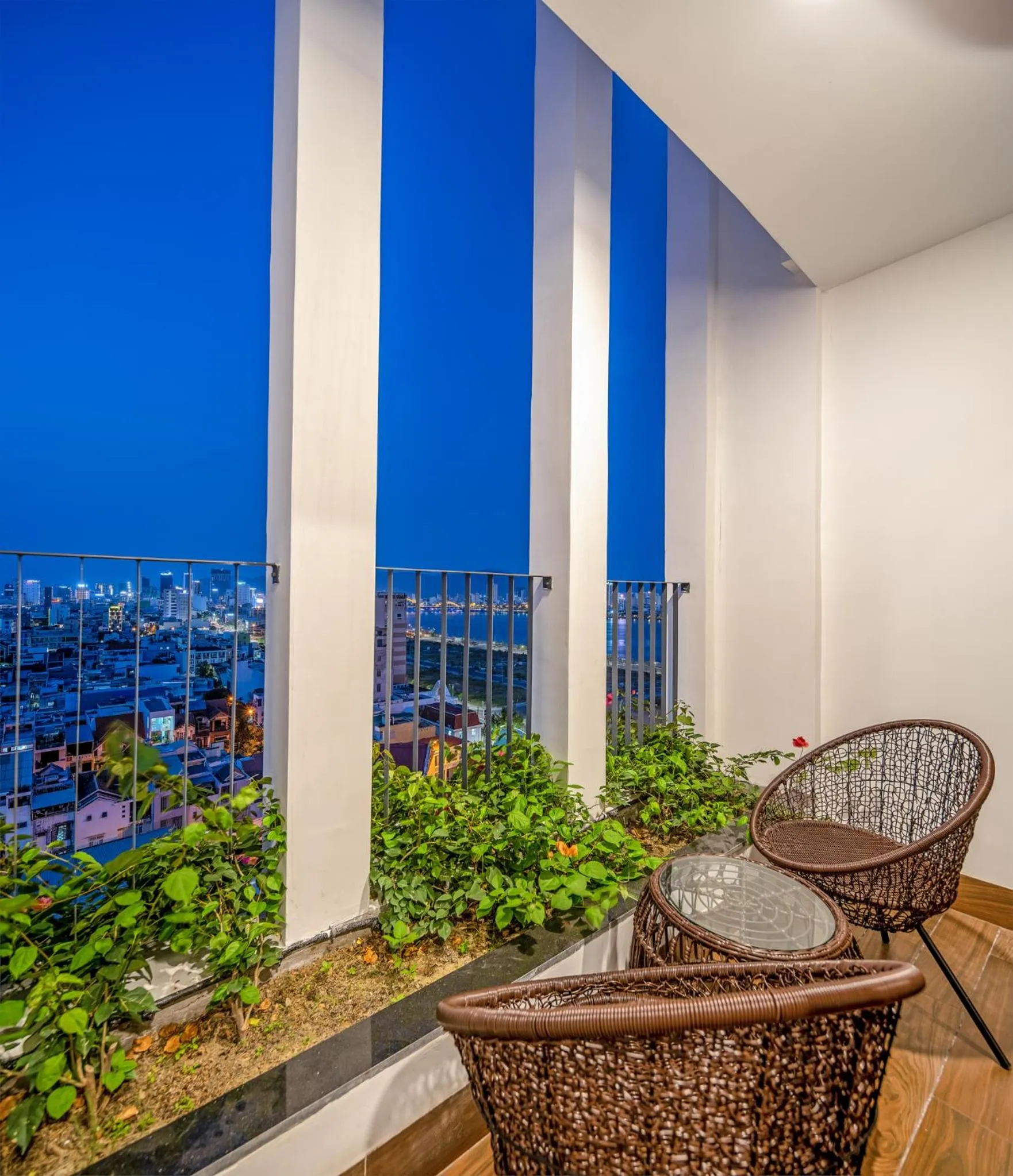 Balcony/Terrace in Gold Plaza Hotel Da Nang