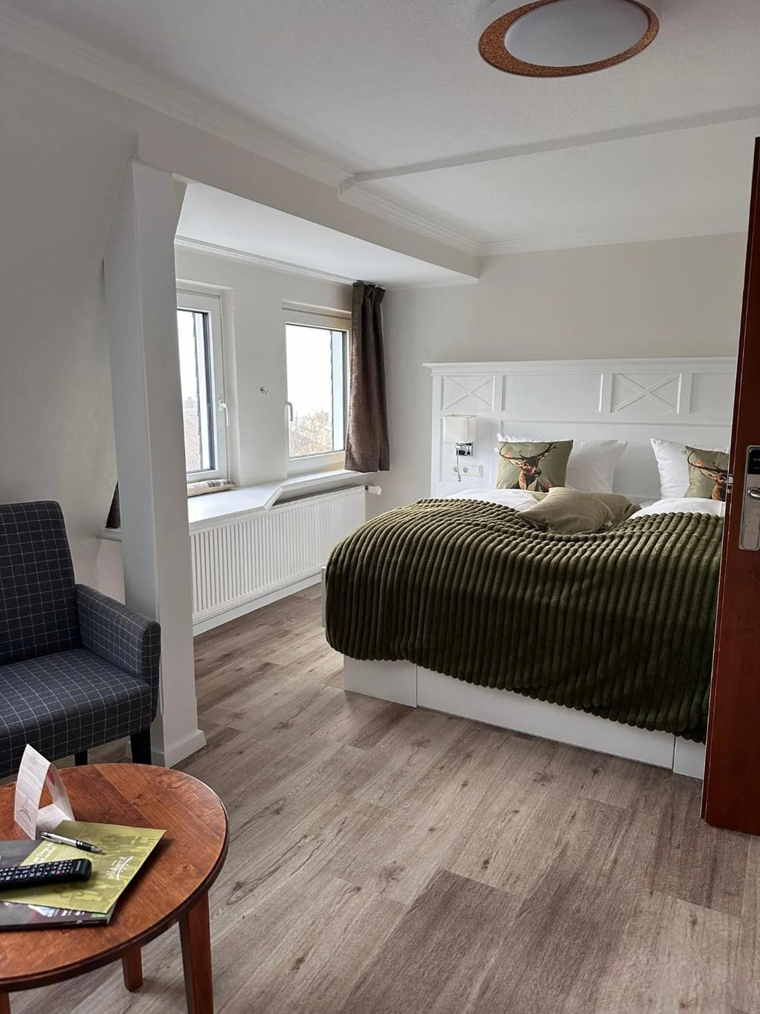 Bedroom, Bed in Hotel Nuhnetal