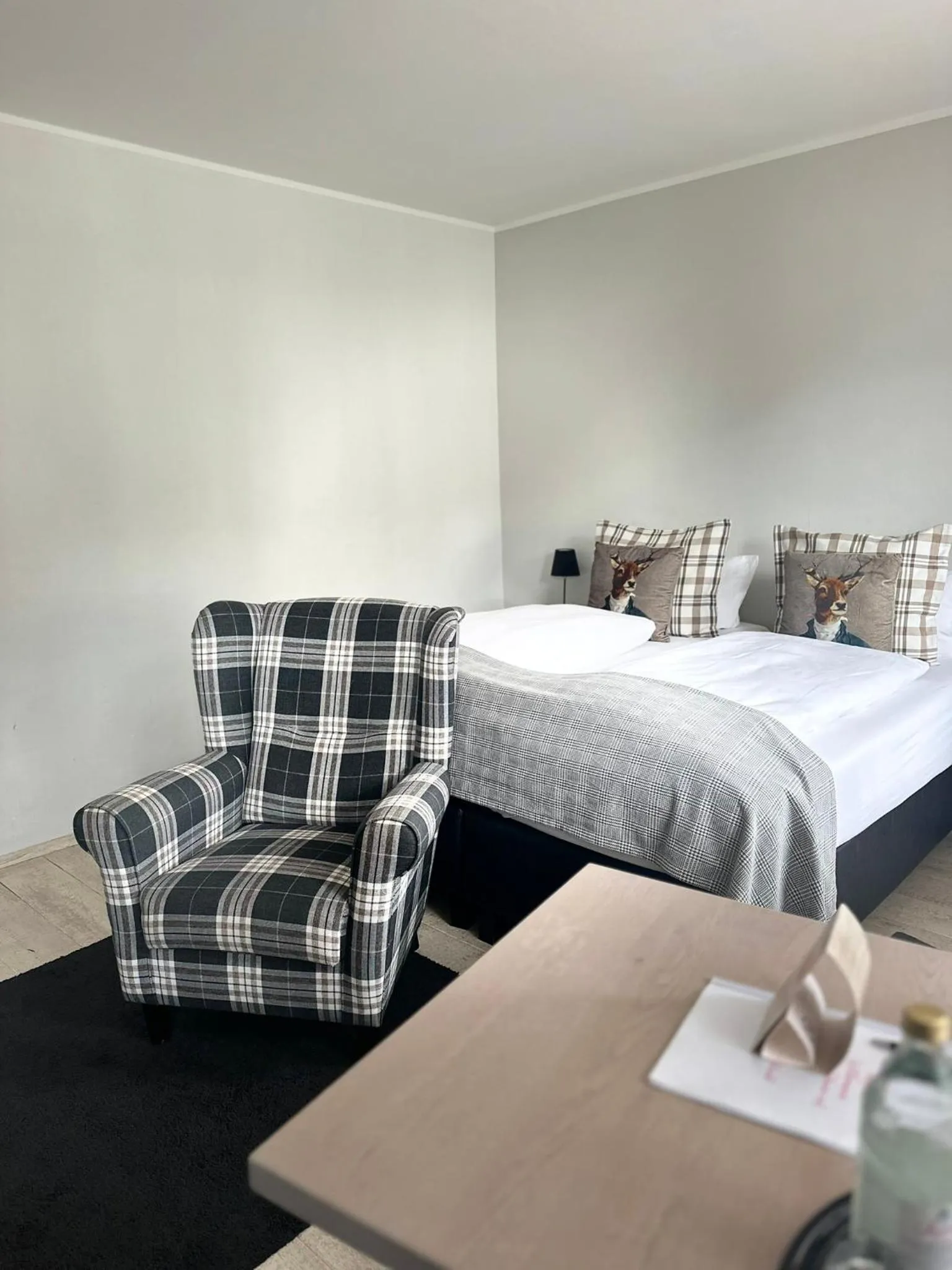 Bed in Hotel Nuhnetal