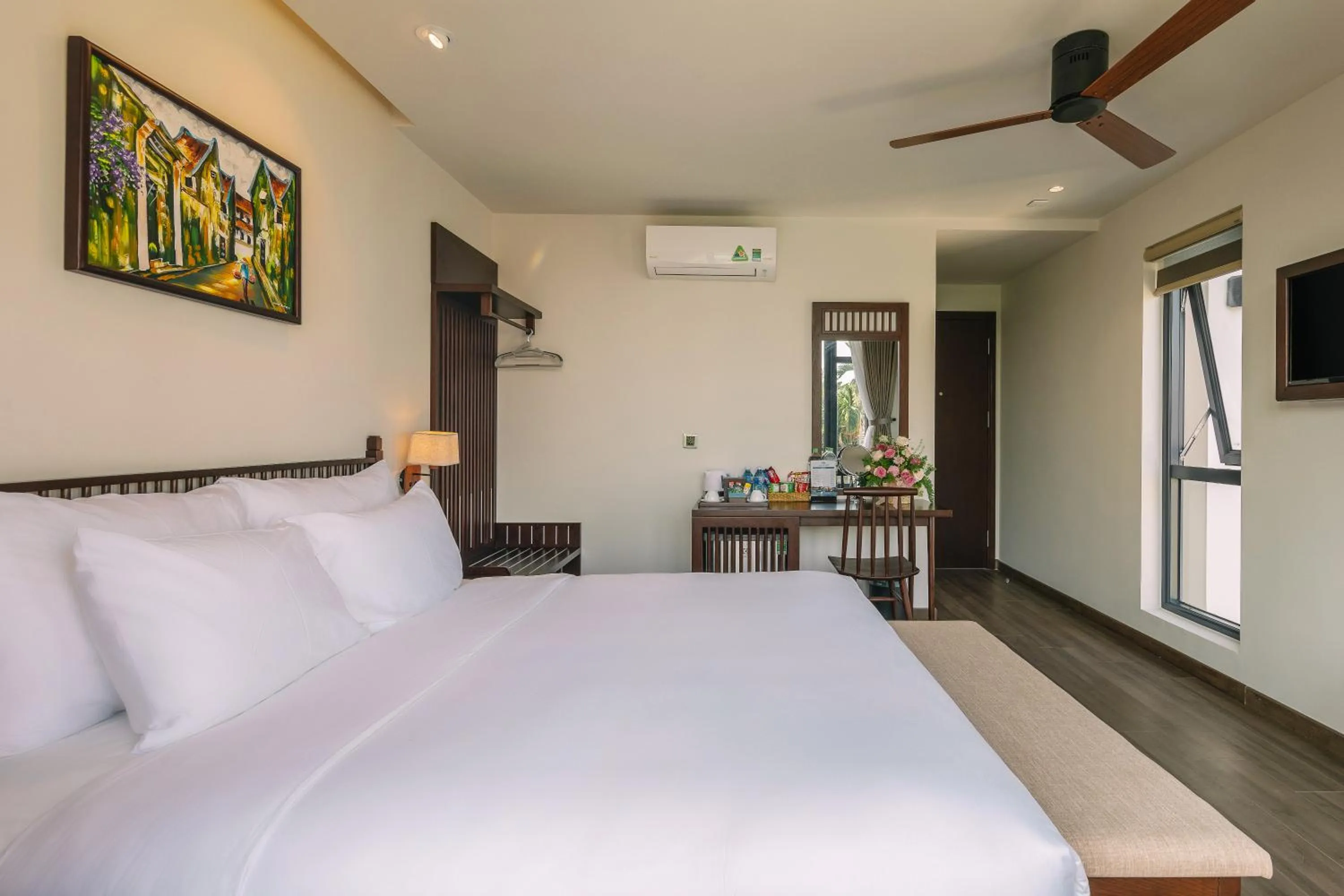 Bed in Volar de Faifo Villa