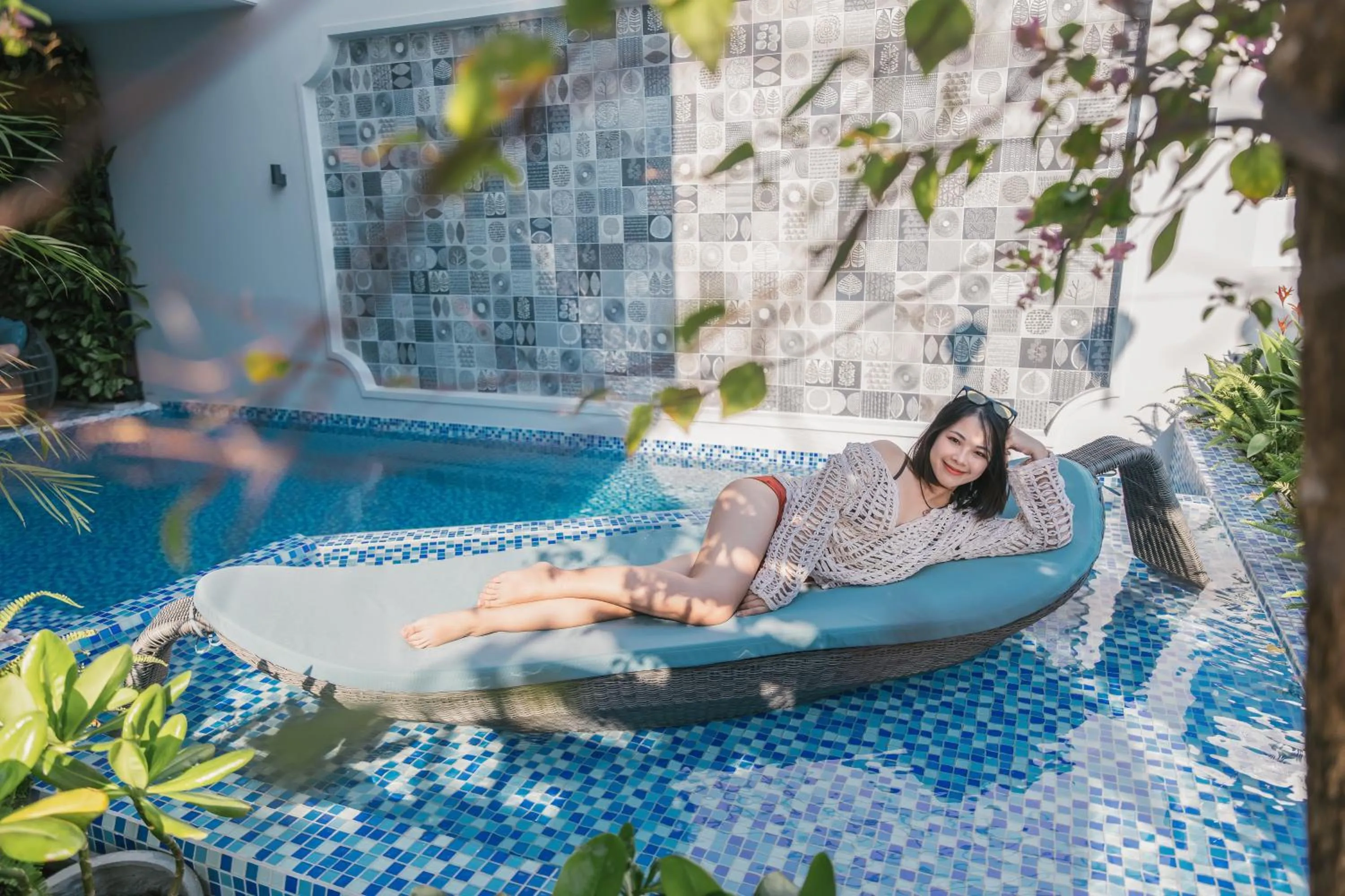 Swimming pool in Volar de Faifo Villa