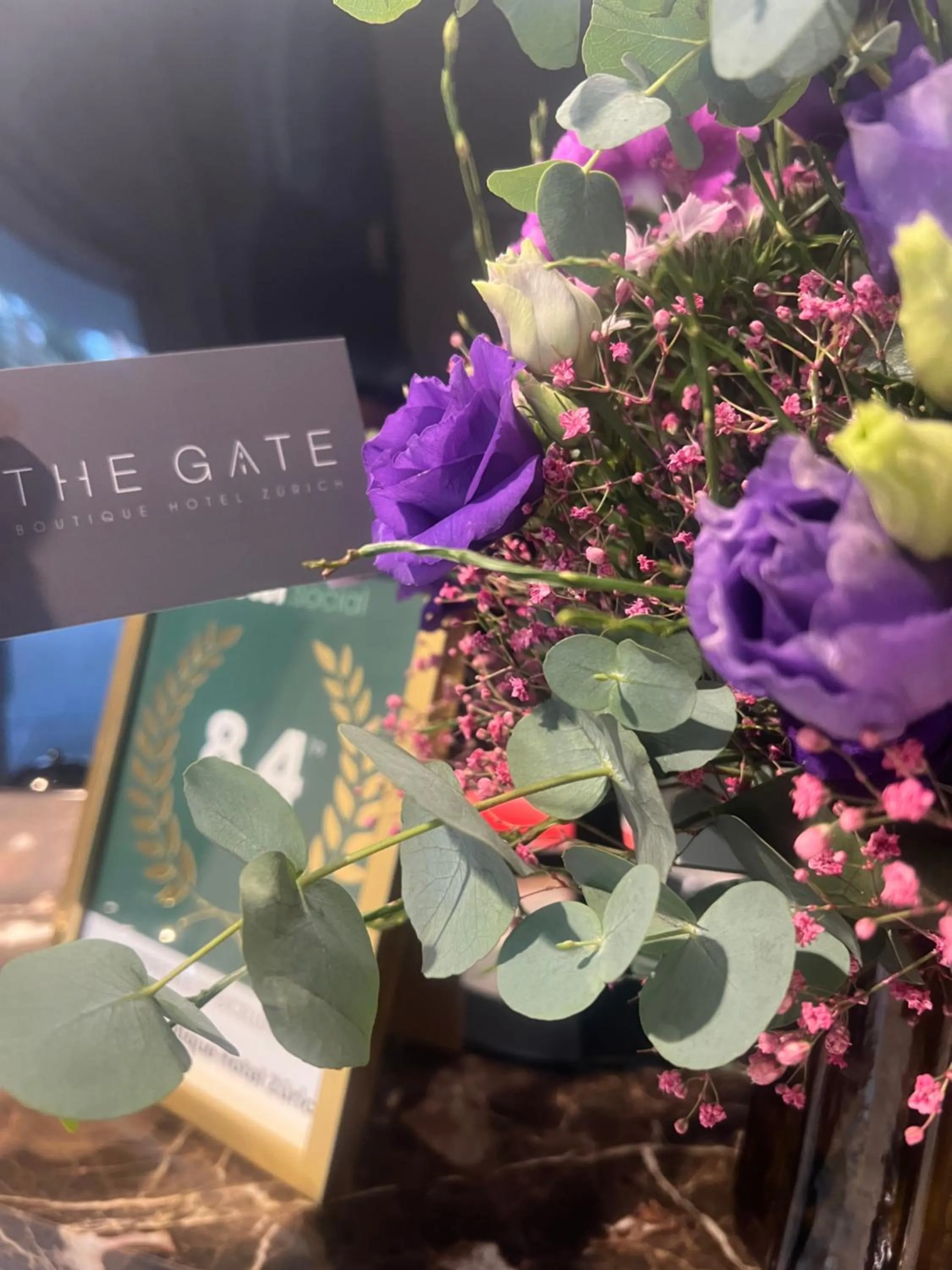 Restaurant/places to eat in The Gate Boutique Hotel Zürich