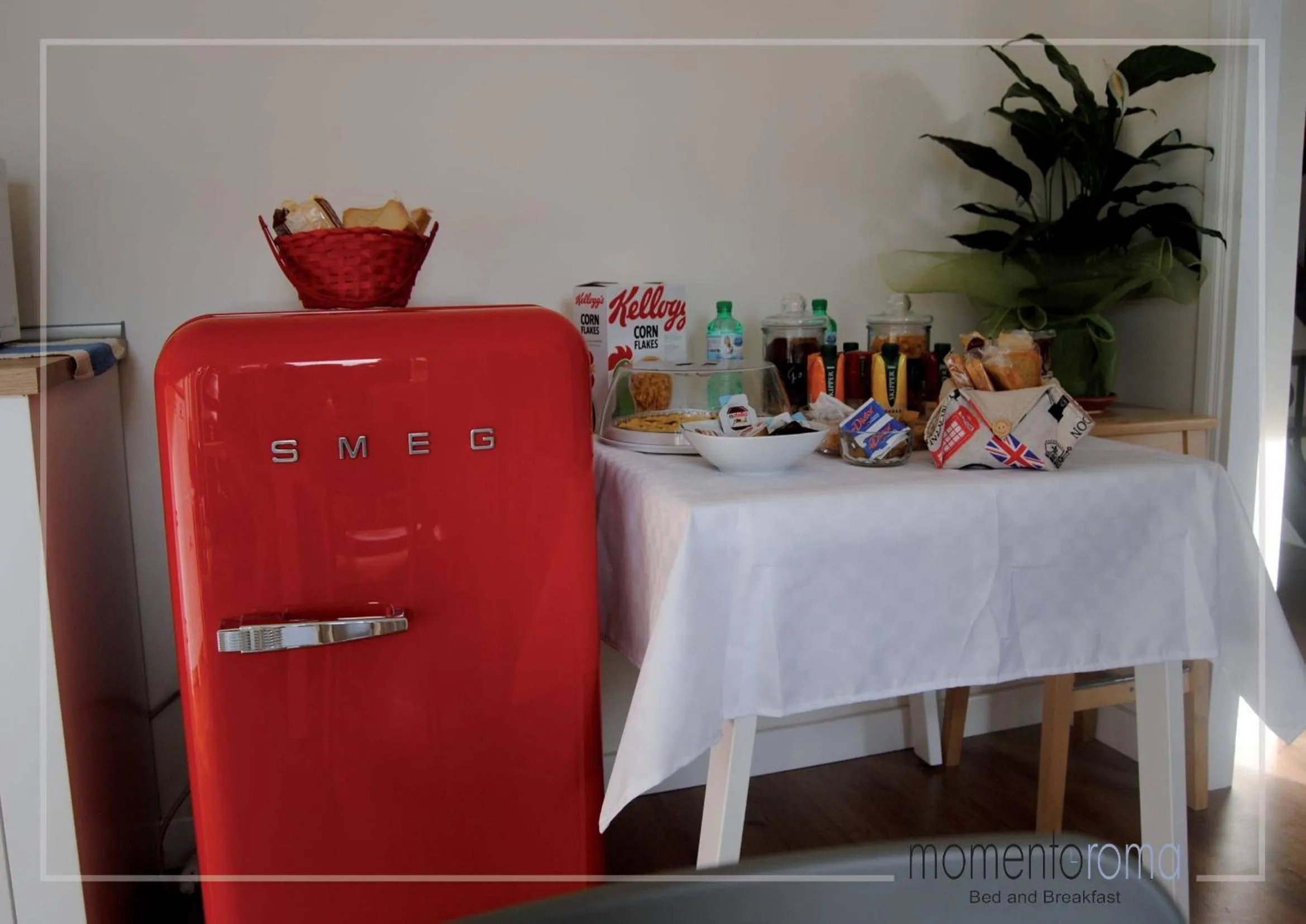 Food close-up in Momentoroma b&b