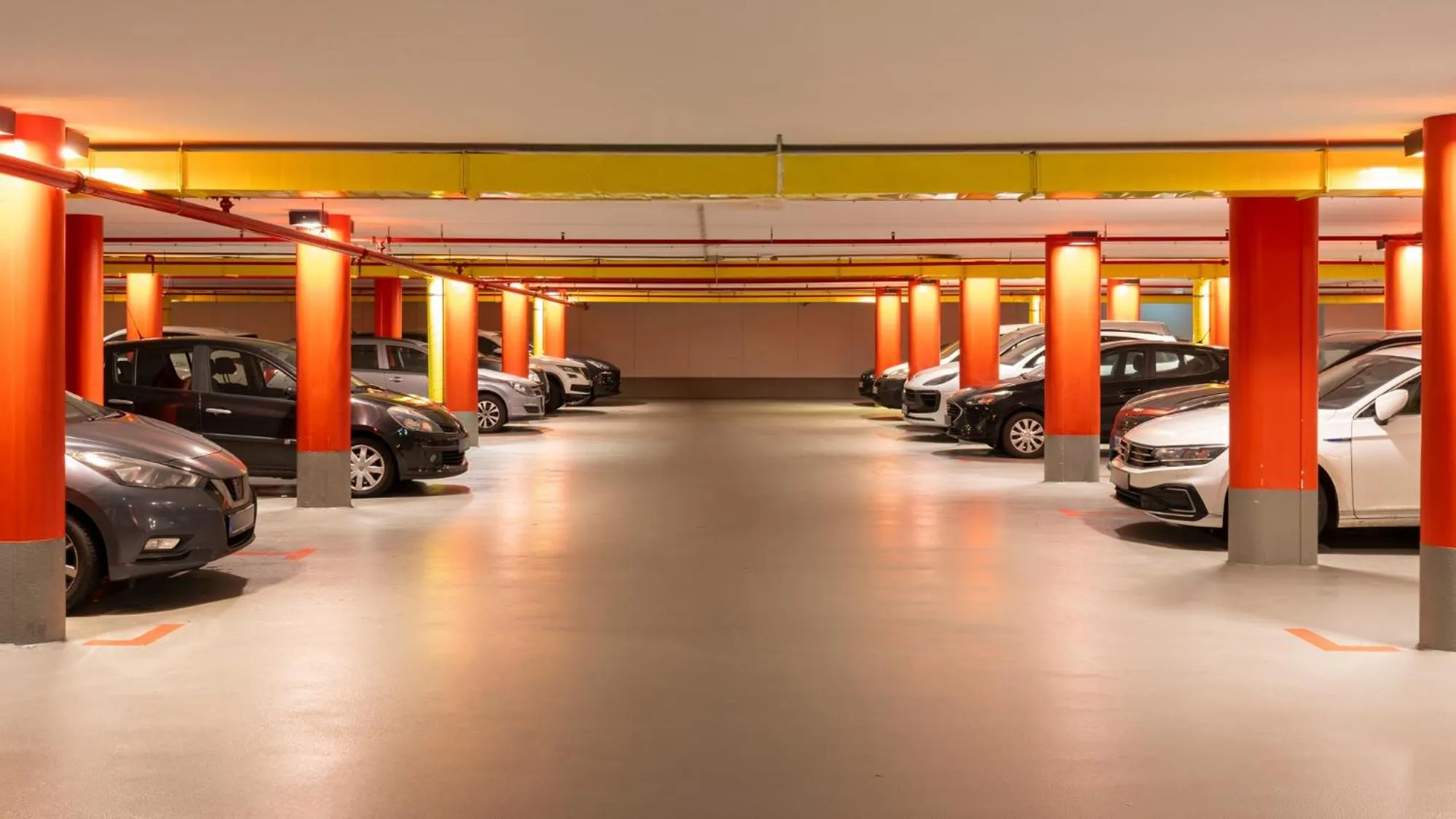 Parking in east Hotel Hamburg