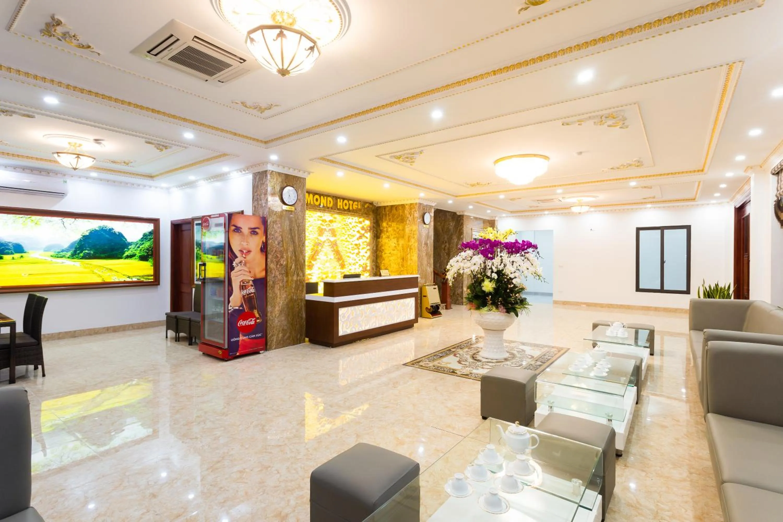 Lobby or reception in Diamond Hotel