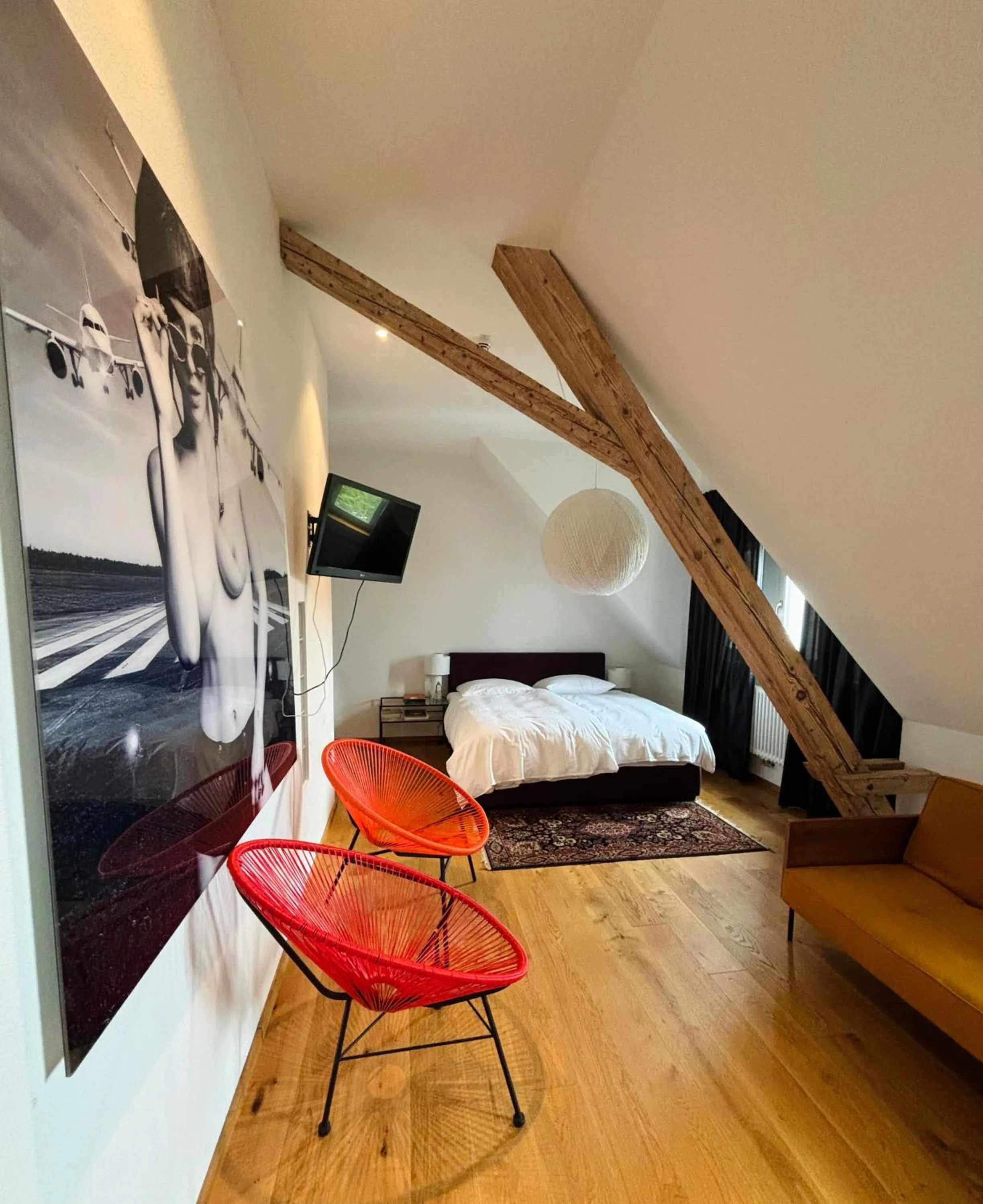 Bedroom, Bed in Hotel Union