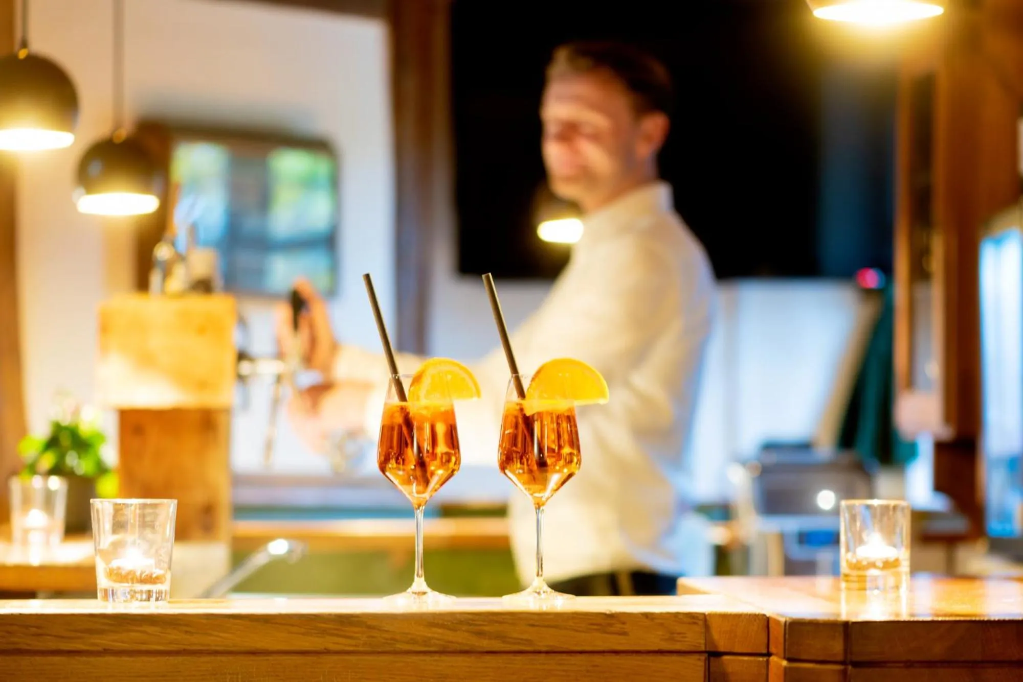 Lounge or bar in Waldhotel Eskeshof