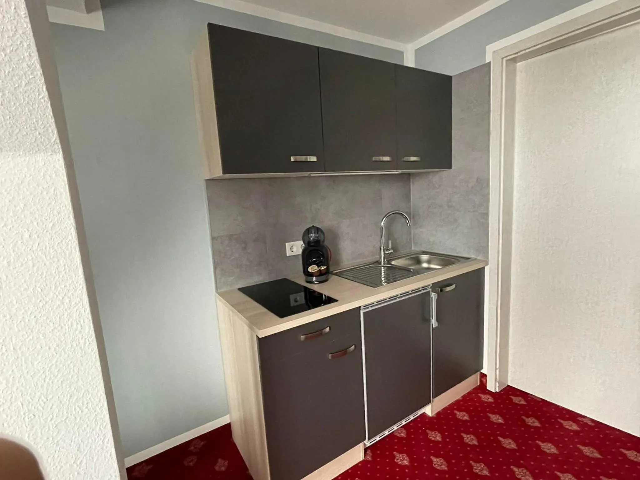 Kitchen or kitchenette in Hotel Berlin
