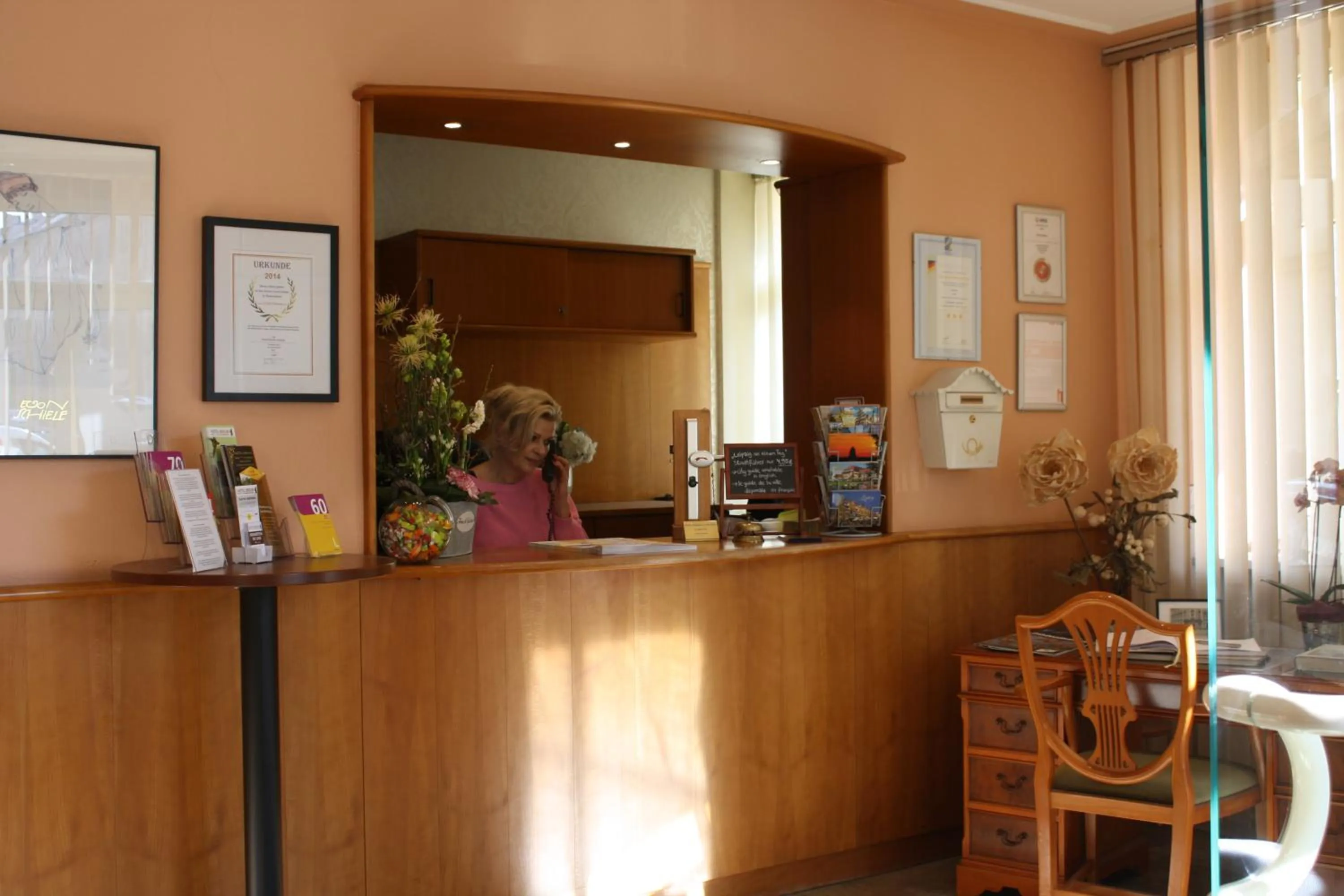 Lobby or reception in Hotel Berlin