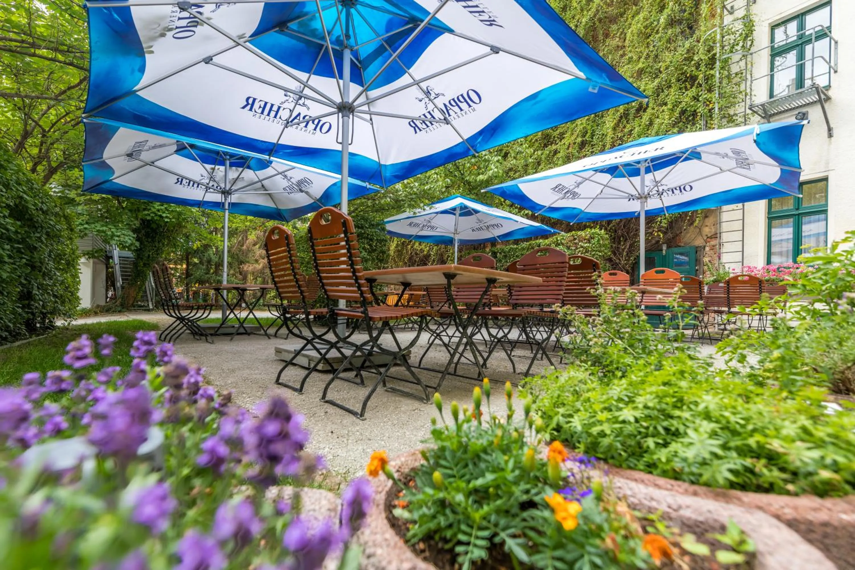 Patio in Galerie Hotel Leipziger Hof