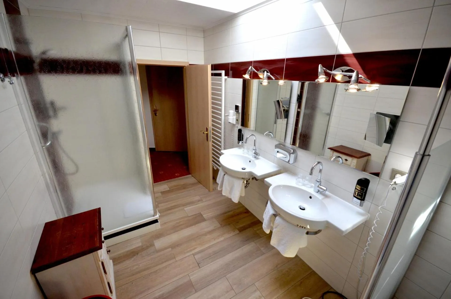 Shower in Hotel Alt-Connewitz