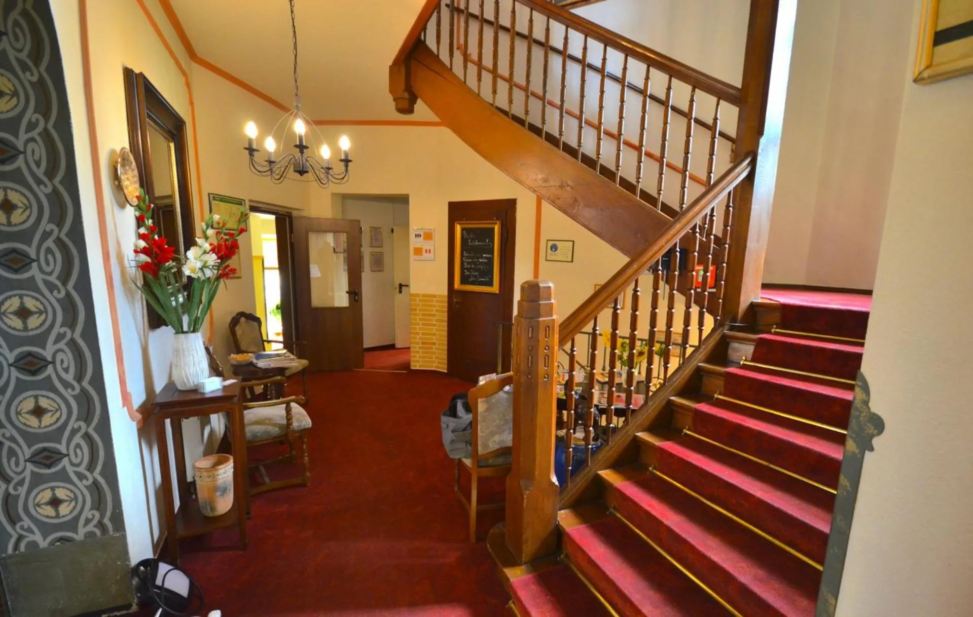 Lobby or reception in Hotel Alt-Connewitz