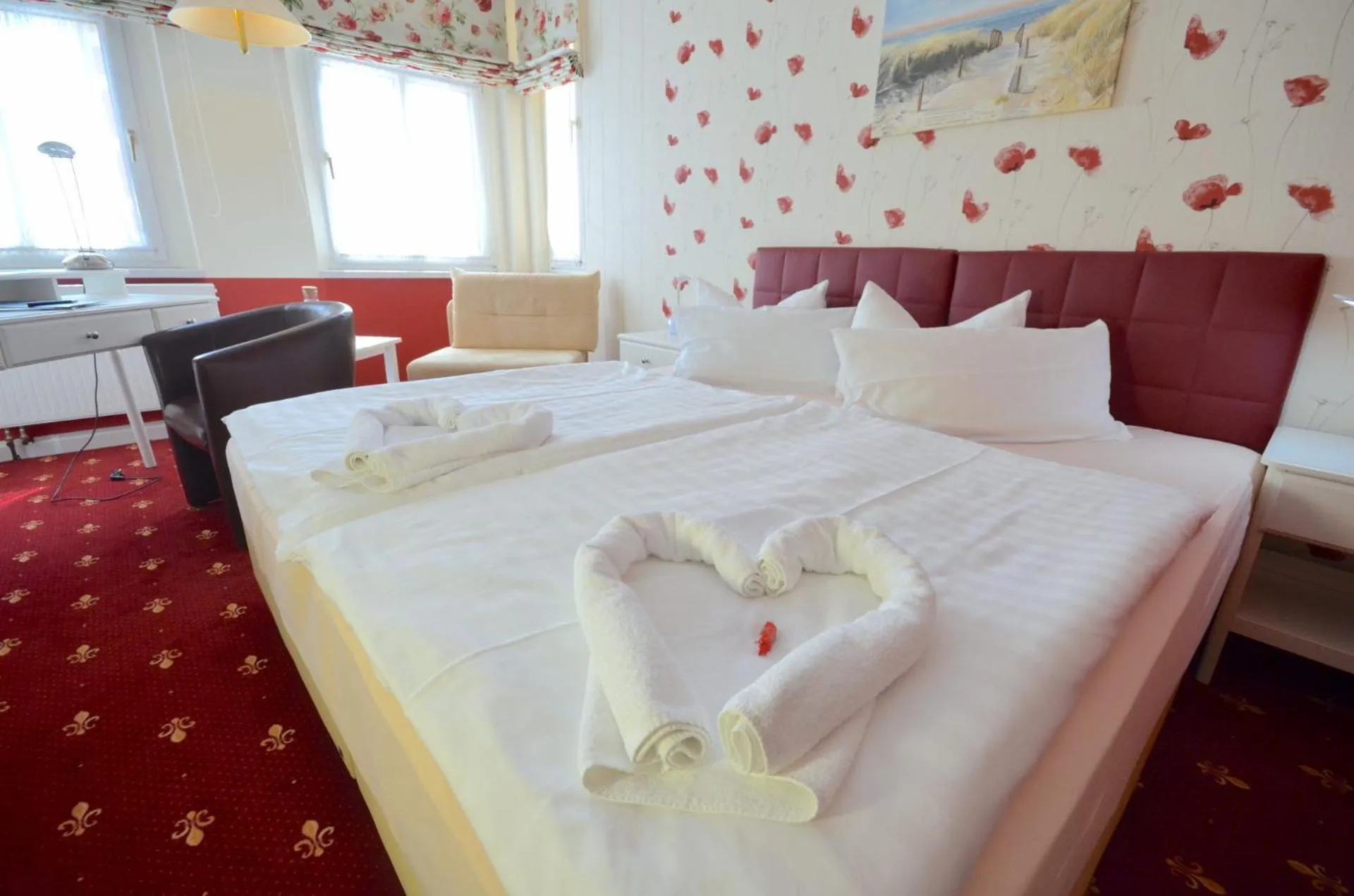 Bedroom, Bed in Hotel Alt-Connewitz