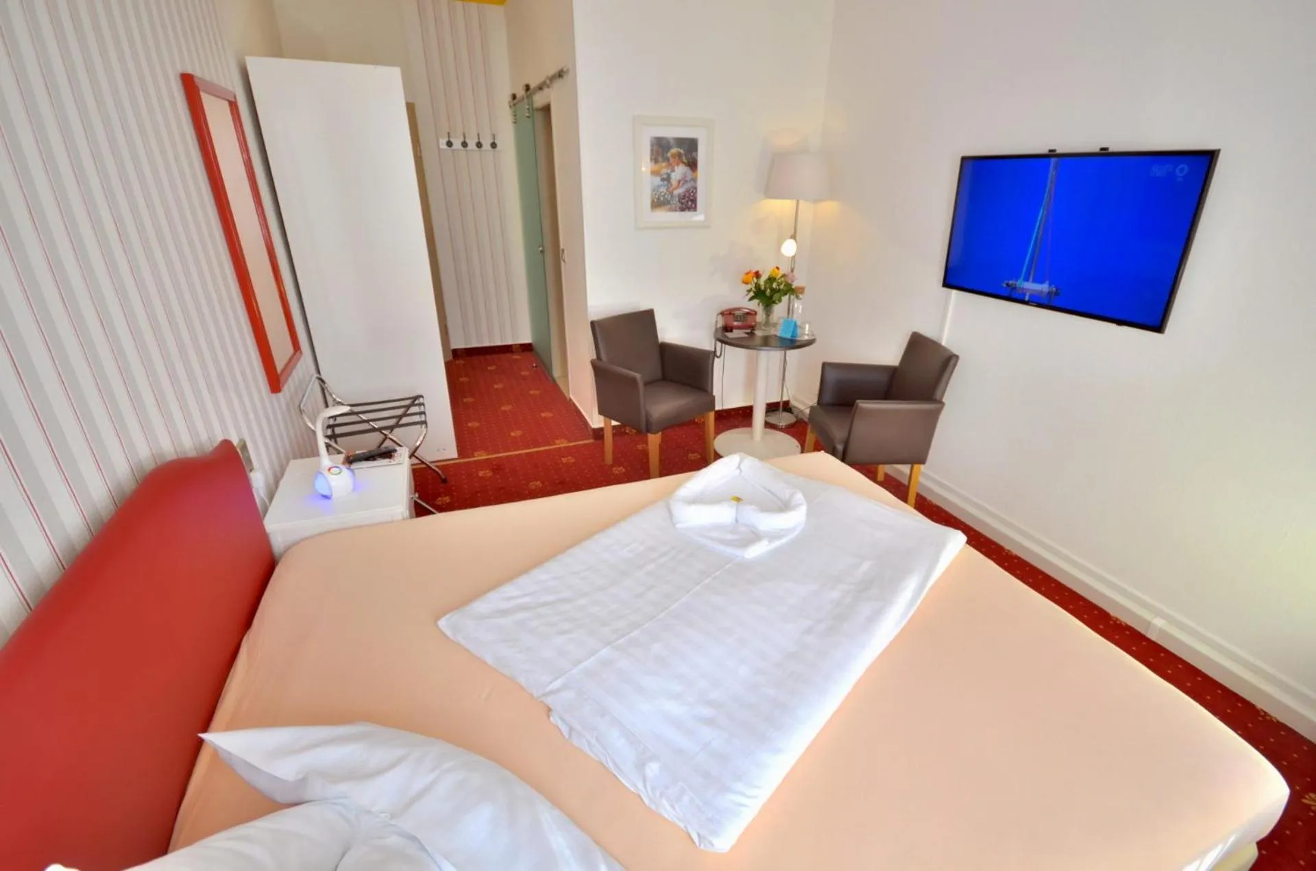 TV and multimedia, Bed in Hotel Alt-Connewitz