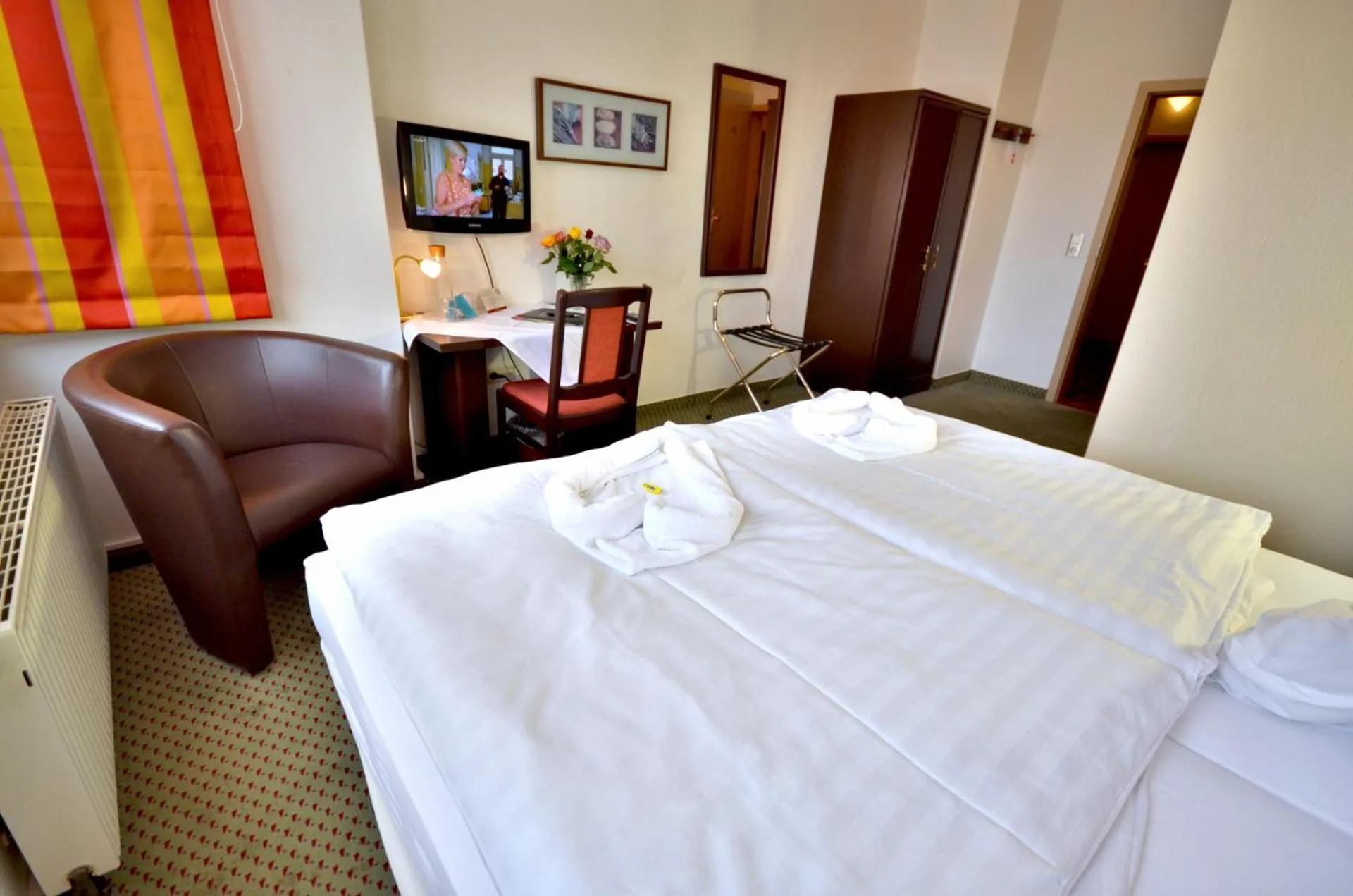 TV and multimedia, Bed in Hotel Alt-Connewitz