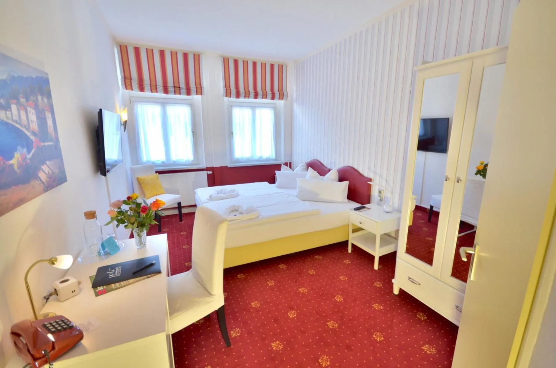 TV and multimedia, Bed in Hotel Alt-Connewitz