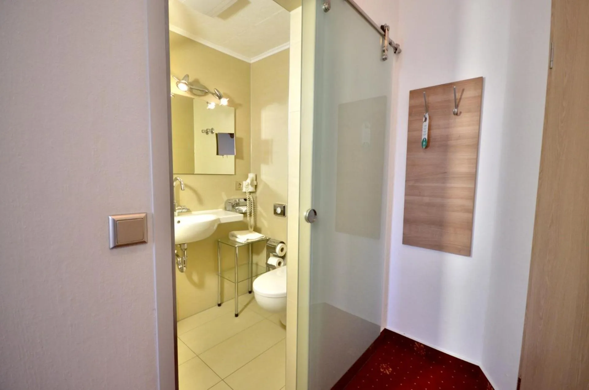 Toilet in Hotel Alt-Connewitz