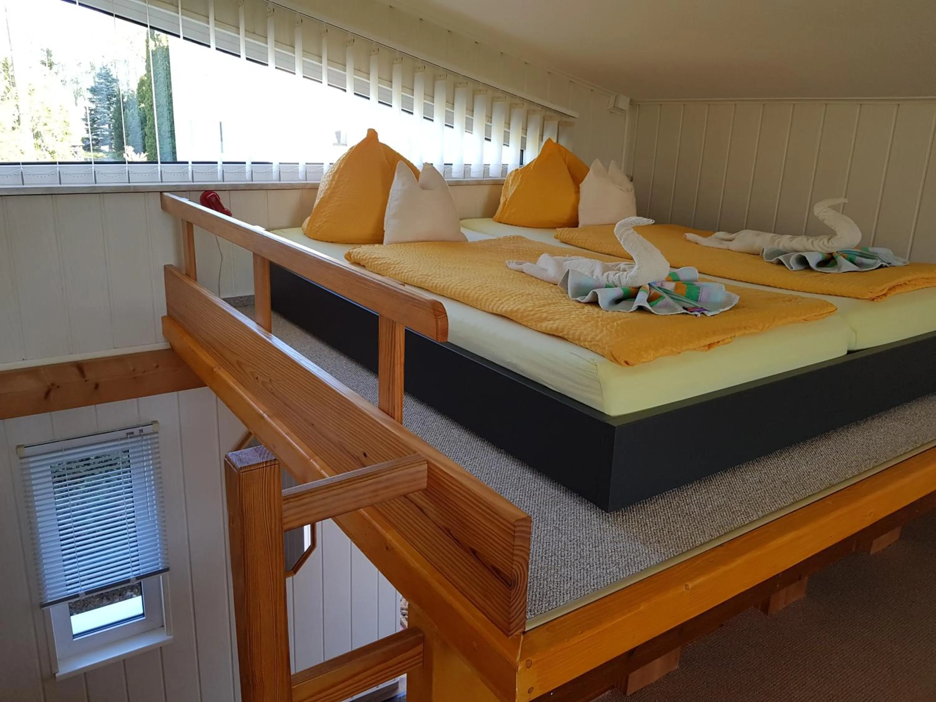 Photo of the whole room, Bed in Landhotel Pathes Hof