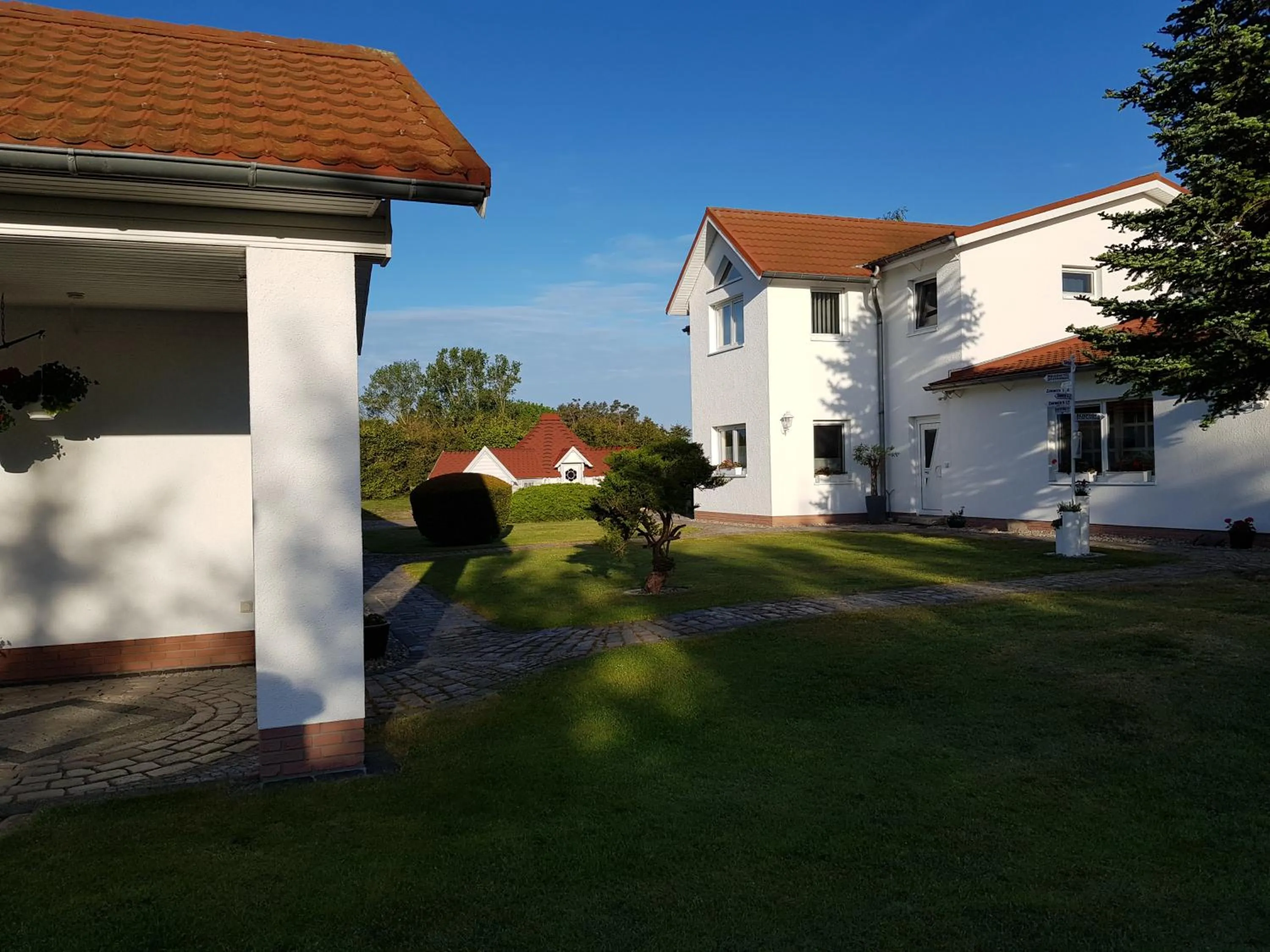 Garden view in Landhotel Pathes Hof