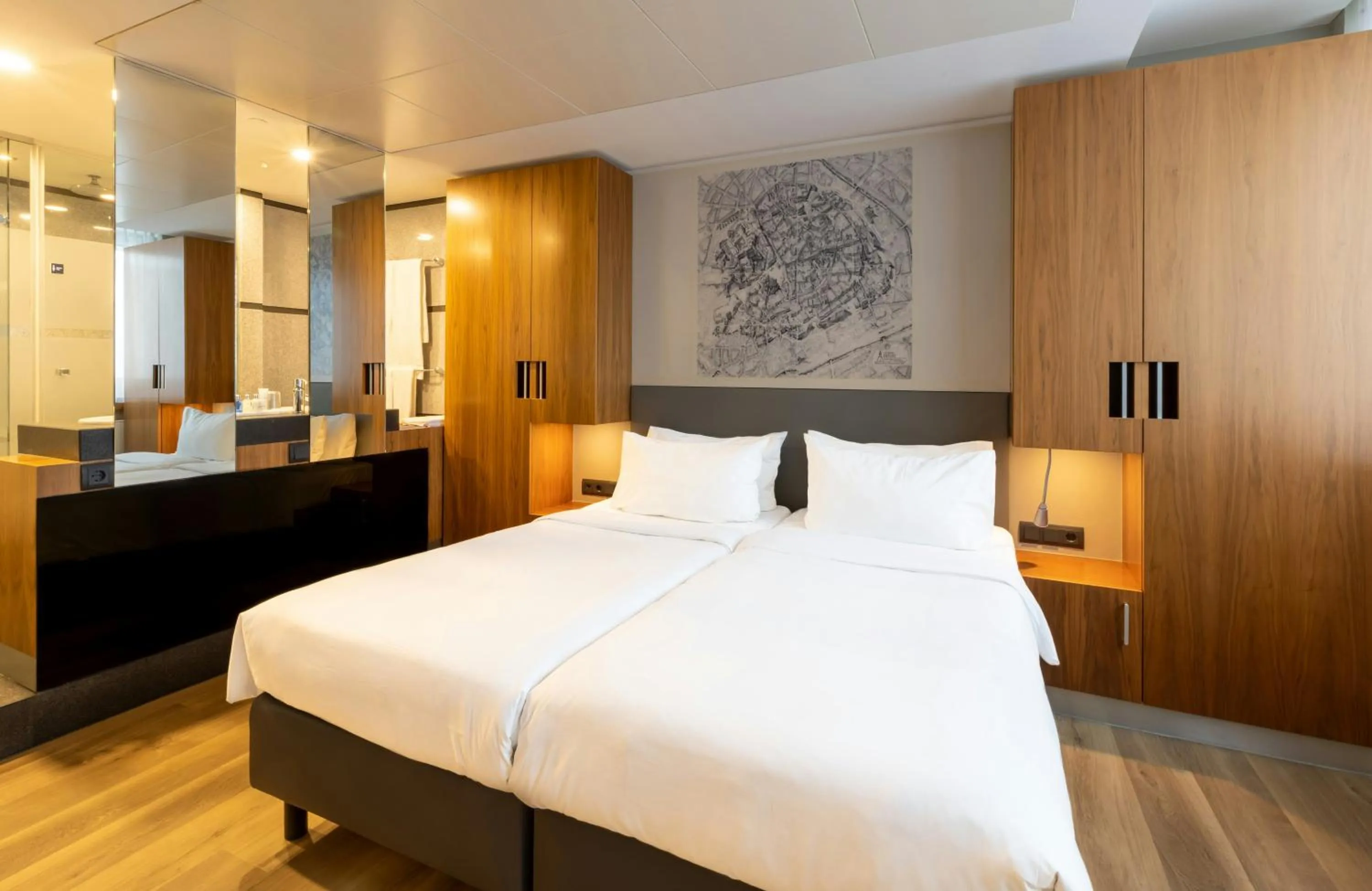 Photo of the whole room, Bed in NYX Hotel Erfurt by Leonardo Hotels