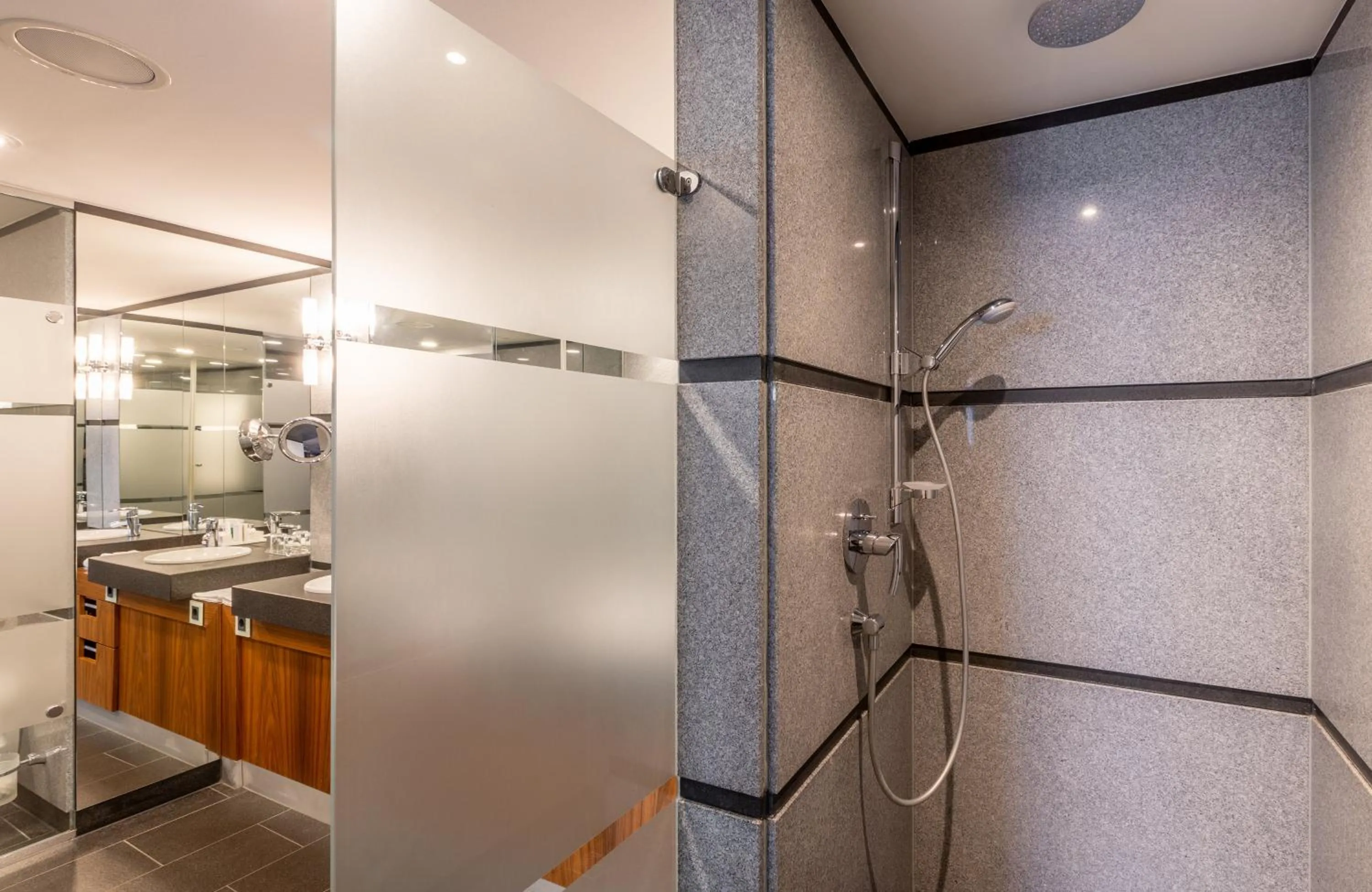 Bathroom in NYX Hotel Erfurt by Leonardo Hotels