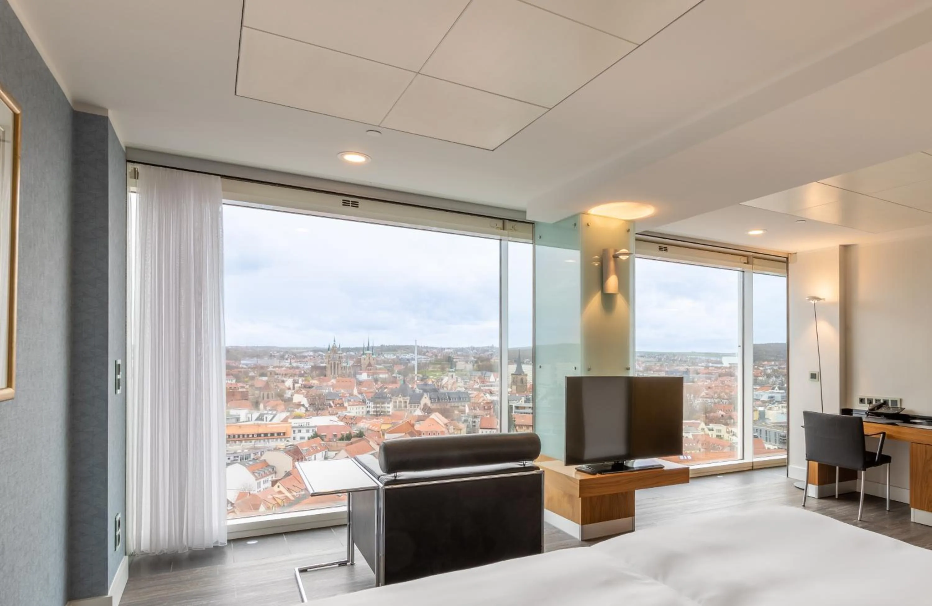 TV and multimedia, Bed in NYX Hotel Erfurt by Leonardo Hotels