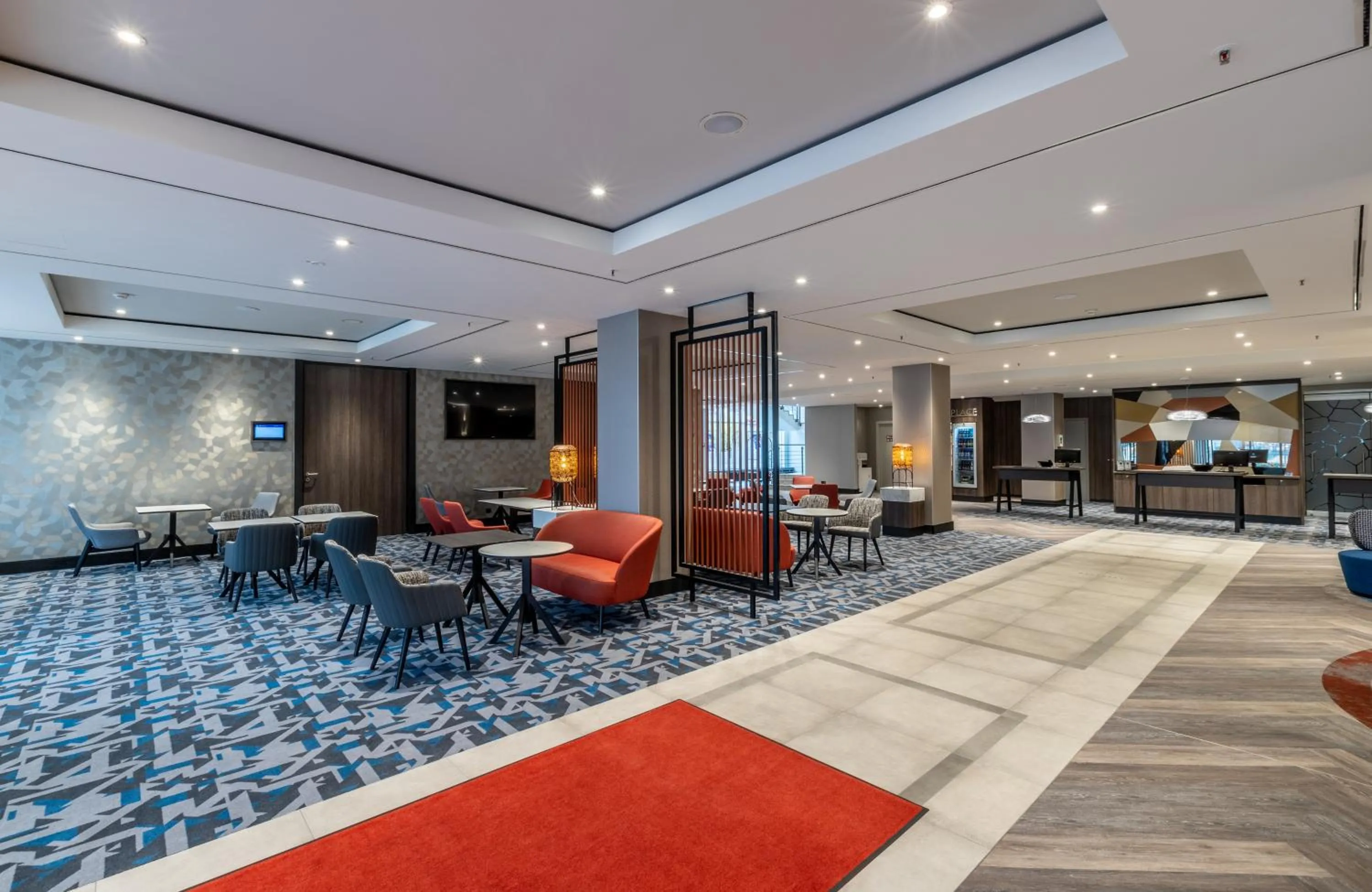 Lobby or reception in NYX Hotel Erfurt by Leonardo Hotels