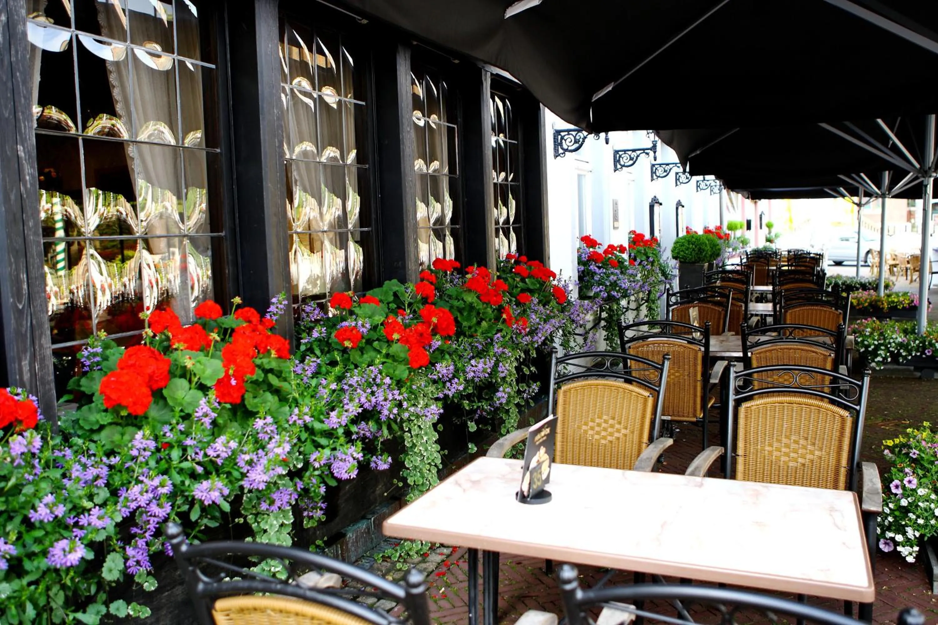 Balcony/Terrace in Hotel-Restaurant Wanders