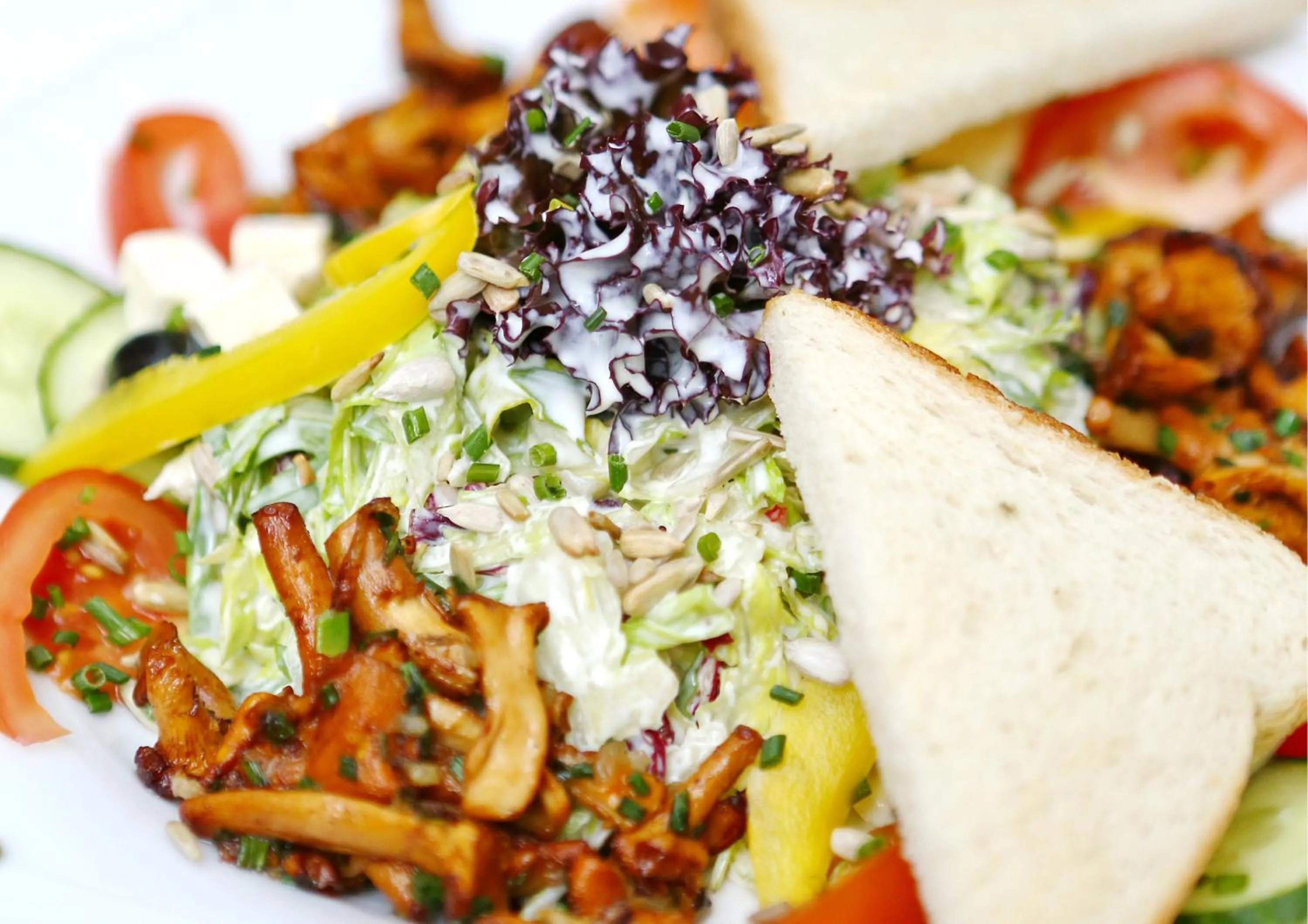 Food close-up in Hotel-Restaurant Wanders