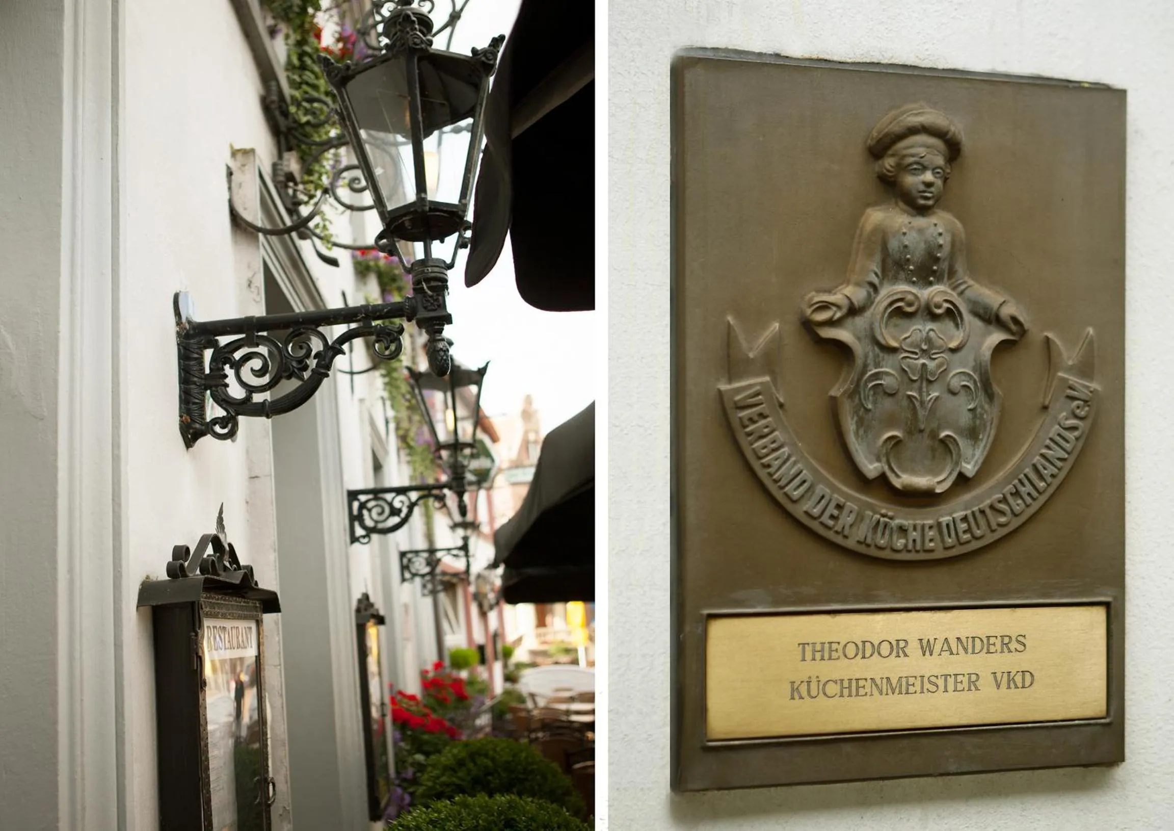 Logo/Certificate/Sign in Hotel-Restaurant Wanders