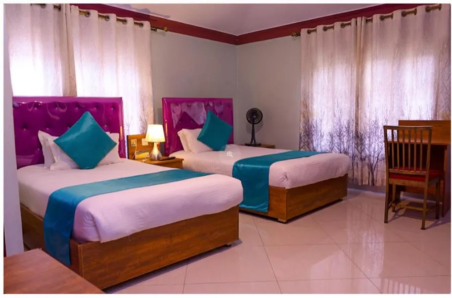 Bed in SamWeb Bed and Breakfast