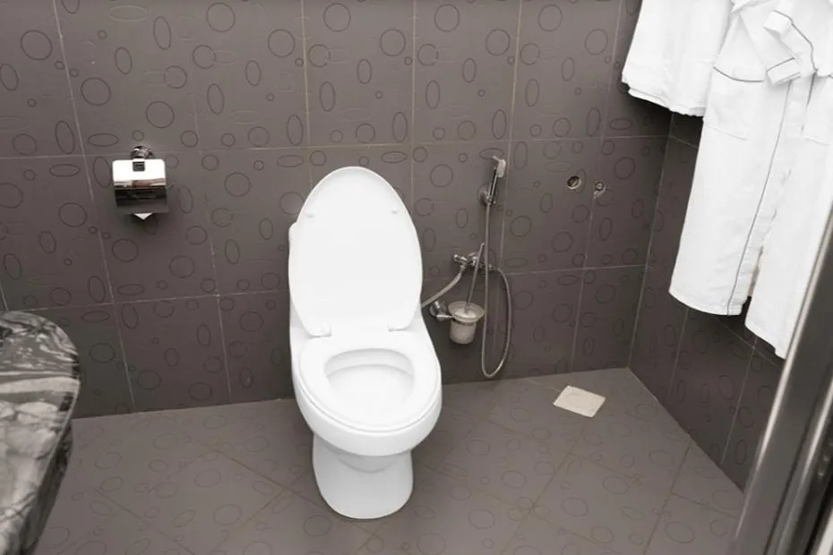 Shower in SamWeb Bed and Breakfast