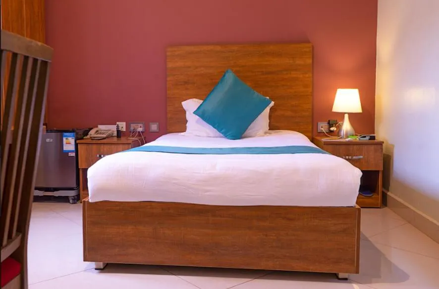 Bed in SamWeb Bed and Breakfast