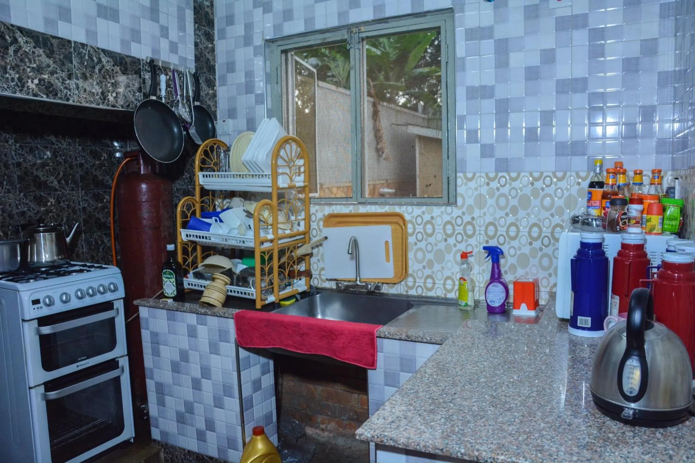 Kitchen or kitchenette in SamWeb Bed and Breakfast