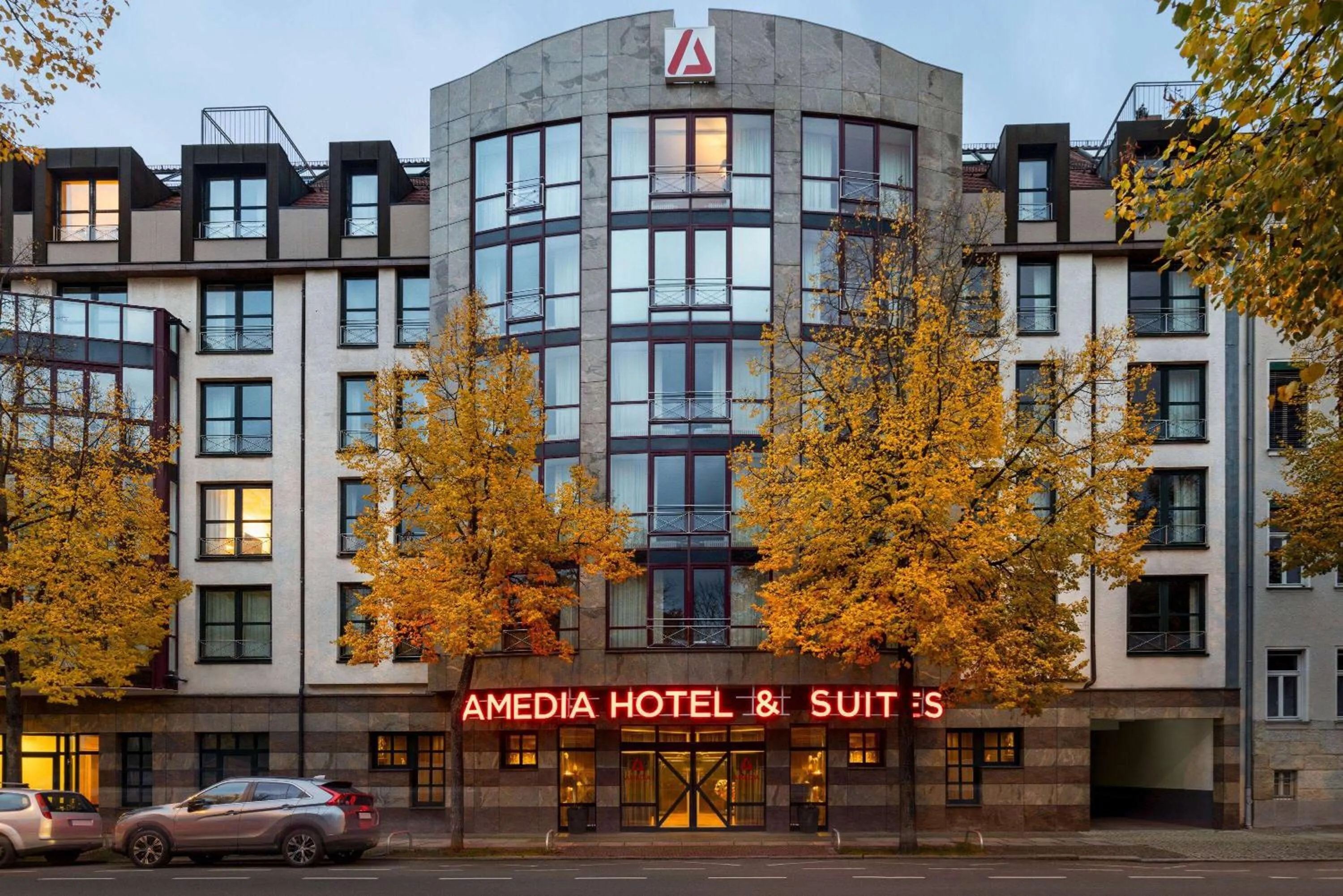 Property building in Amedia Hotel & Suites Leipzig, Trademark Collection by Wyndham
