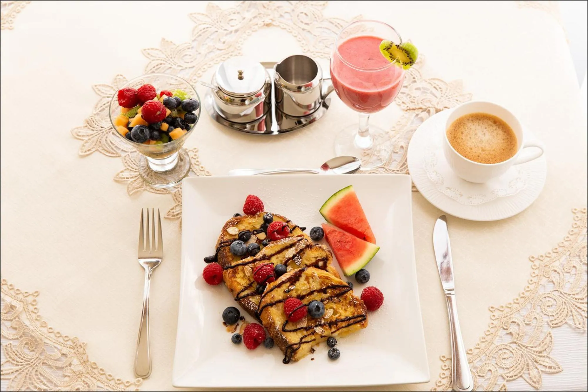 Breakfast in Au coeur de Saint-Sauveur