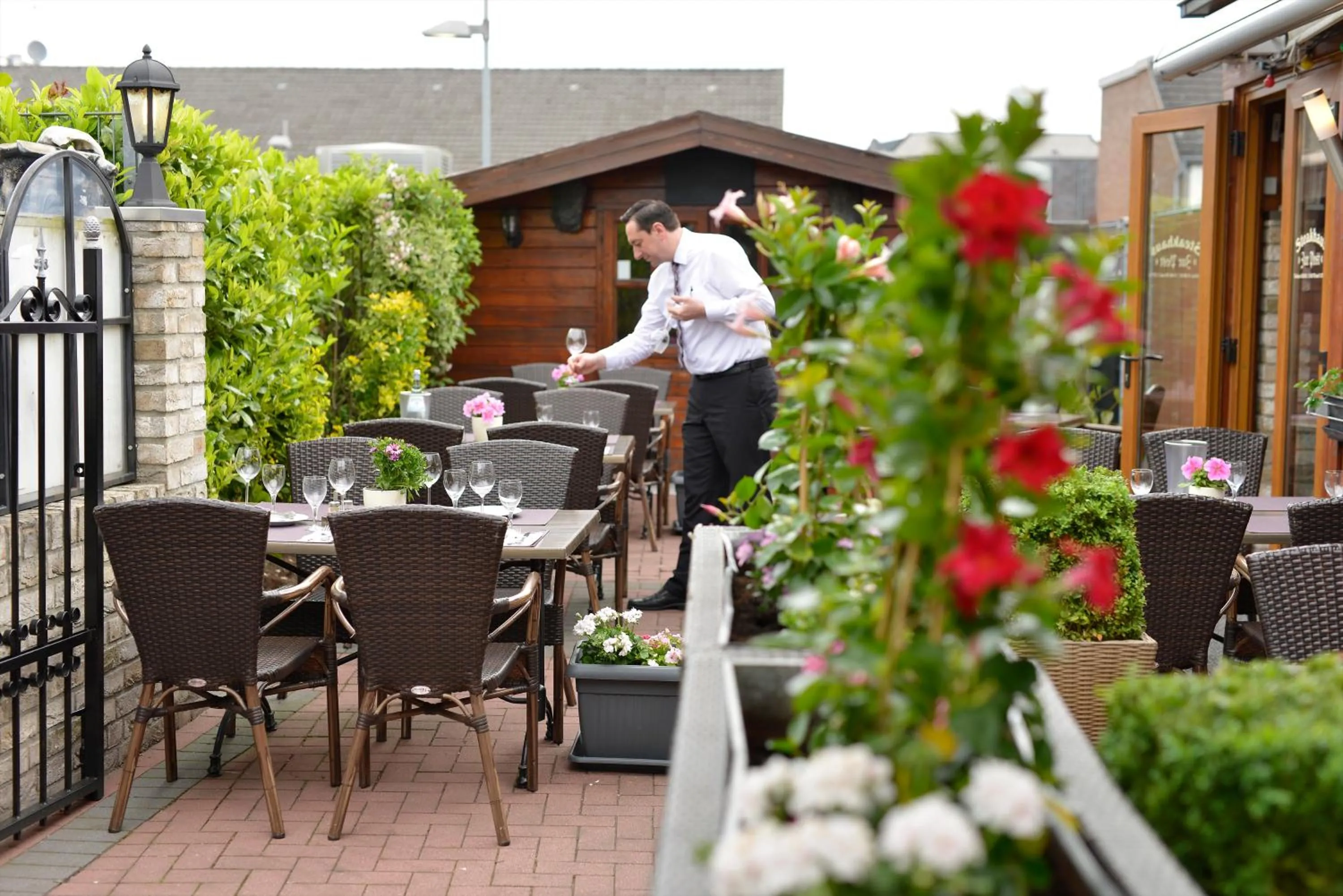 Balcony/Terrace in Hotel zur Post Kleve