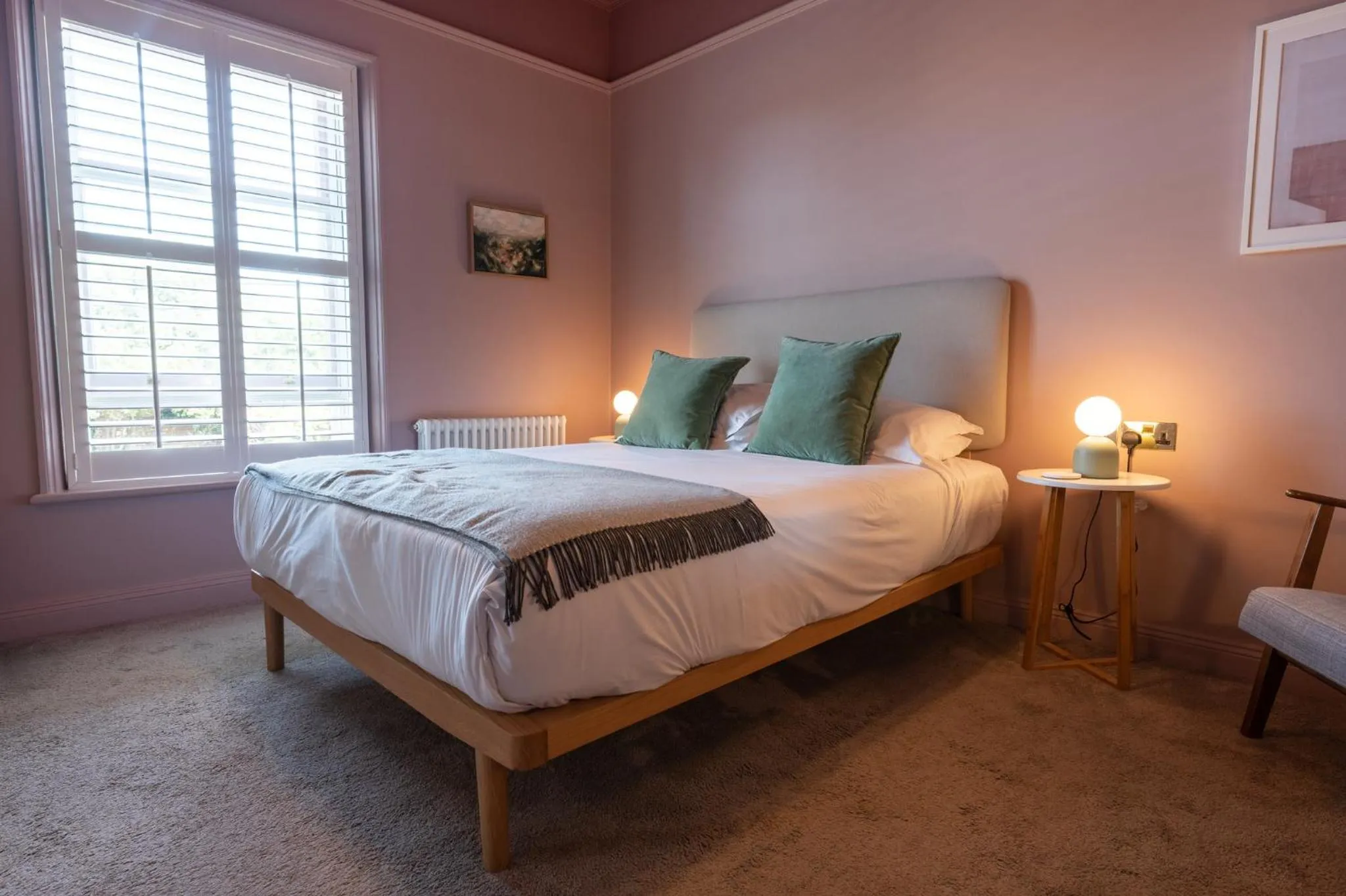 Photo of the whole room, Bed in Titchwell Manor Hotel