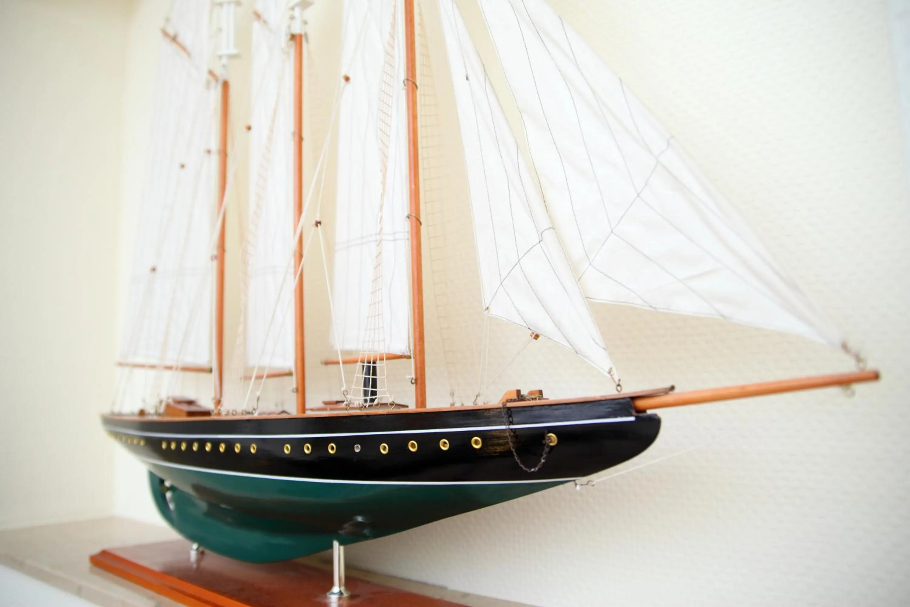 Decorative detail in Hotel Am Segelhafen