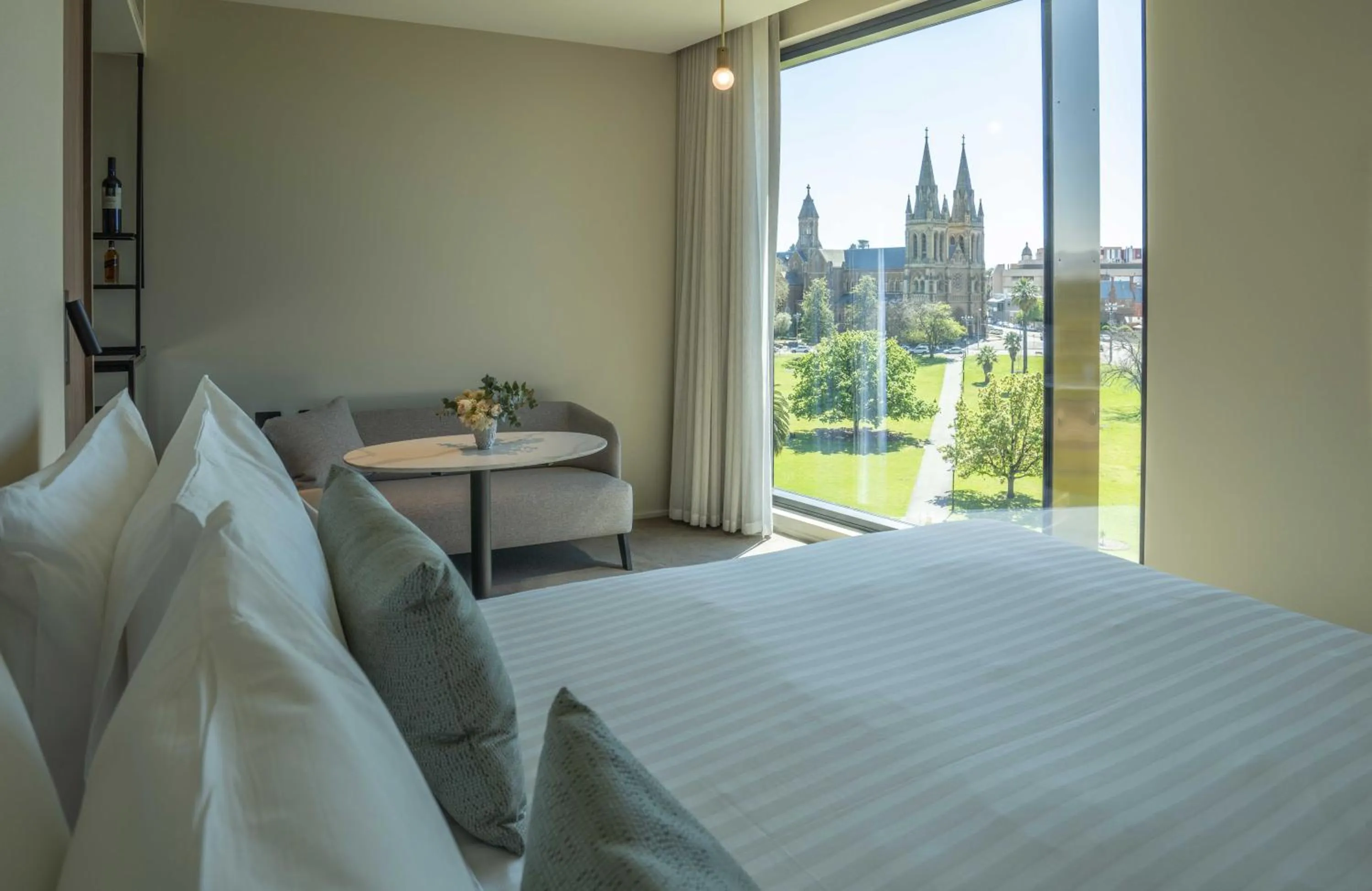 Nearby landmark, Bed in Oval Hotel at Adelaide Oval