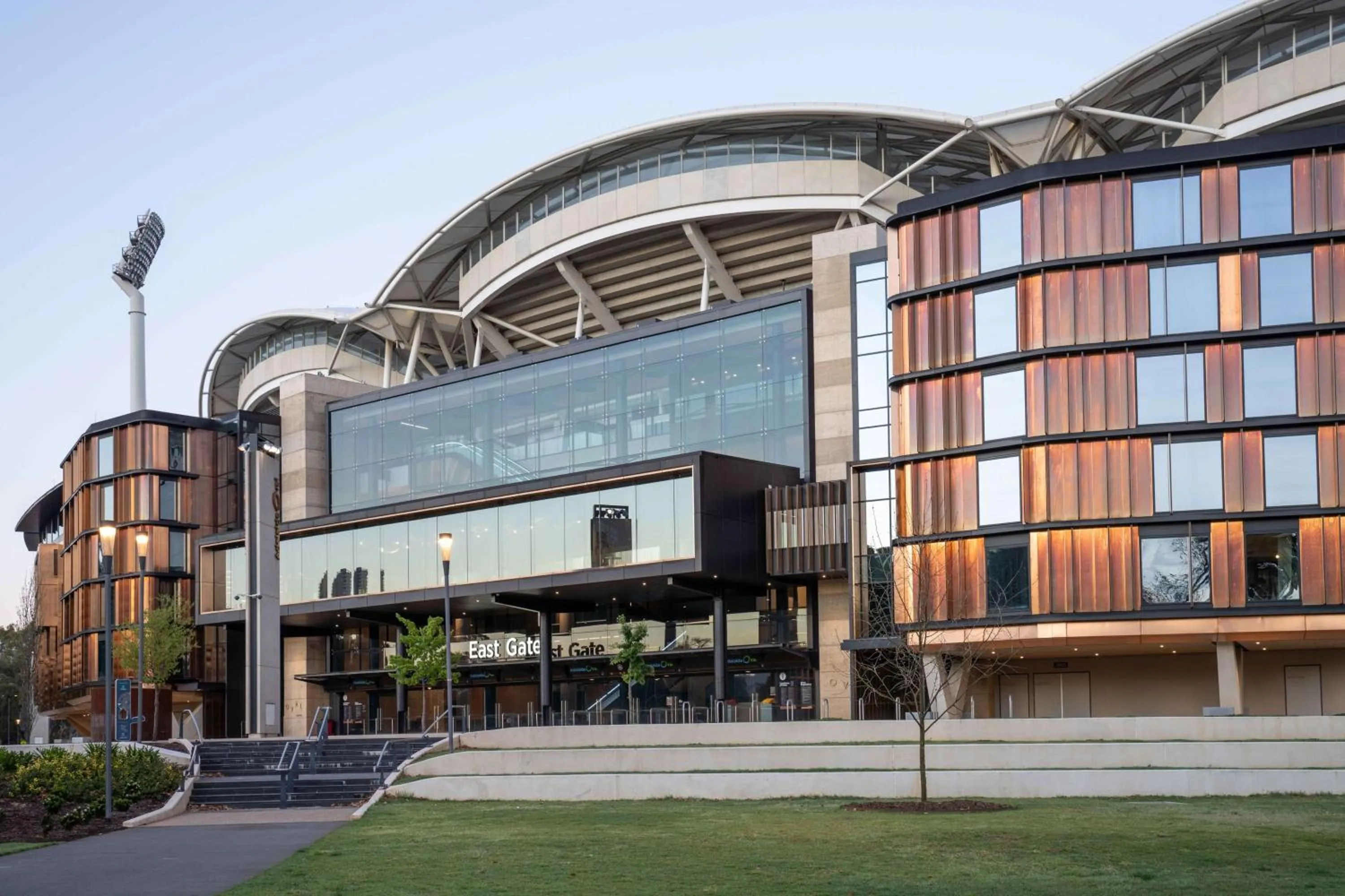 Property building in Oval Hotel at Adelaide Oval