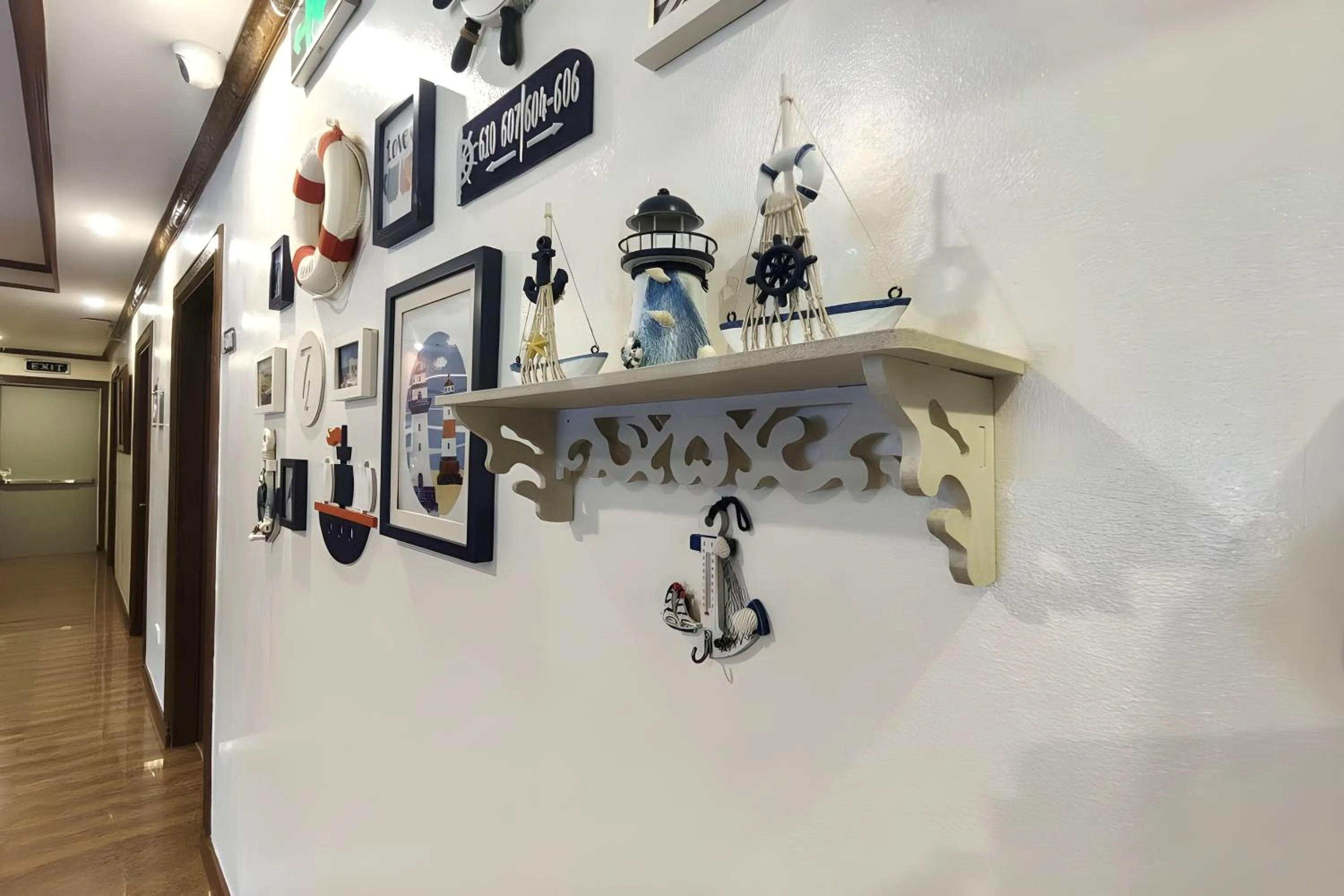 Decorative detail in Ferrymar Hotel Iloilo