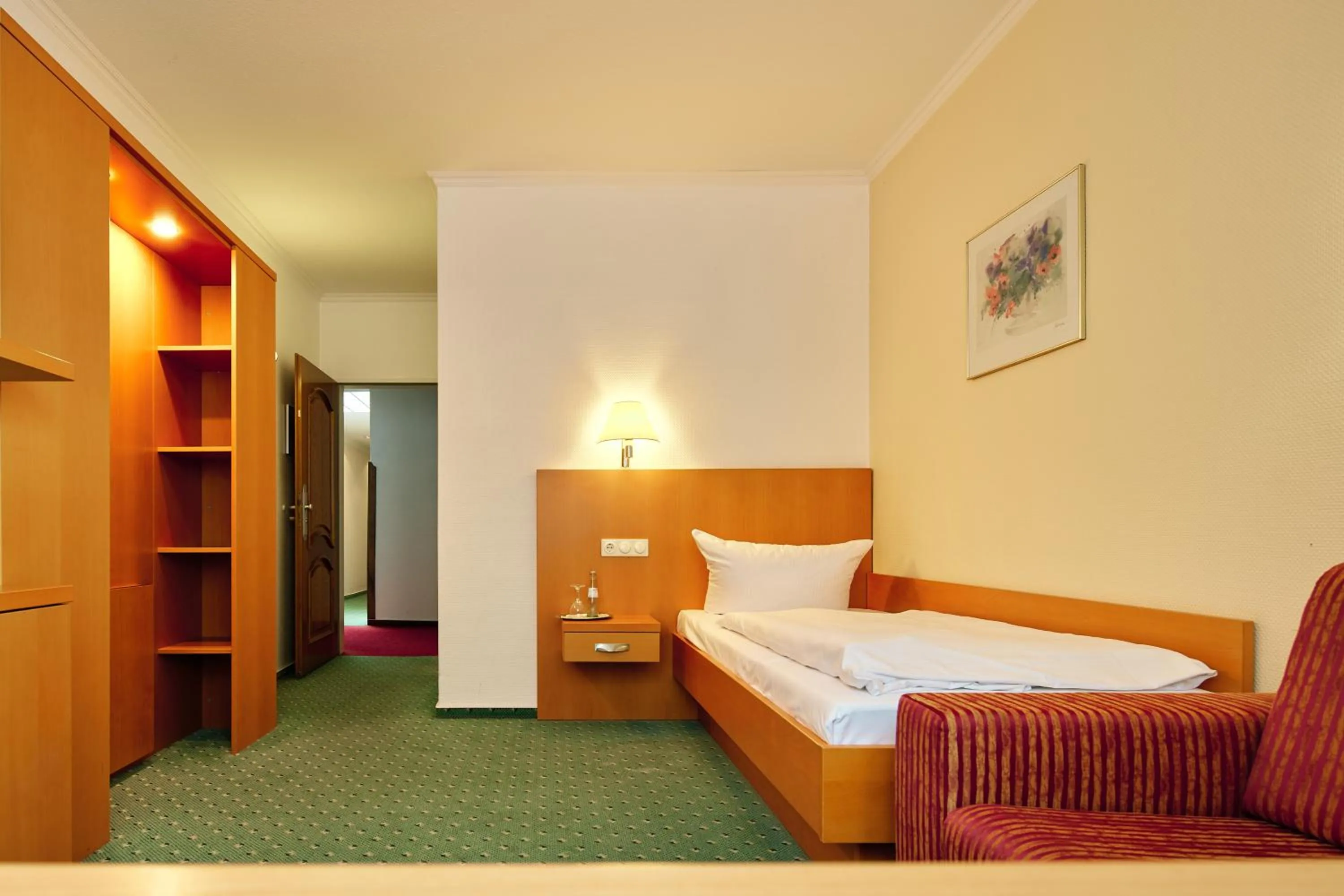 Bed in Hotel Restaurant Stegemann