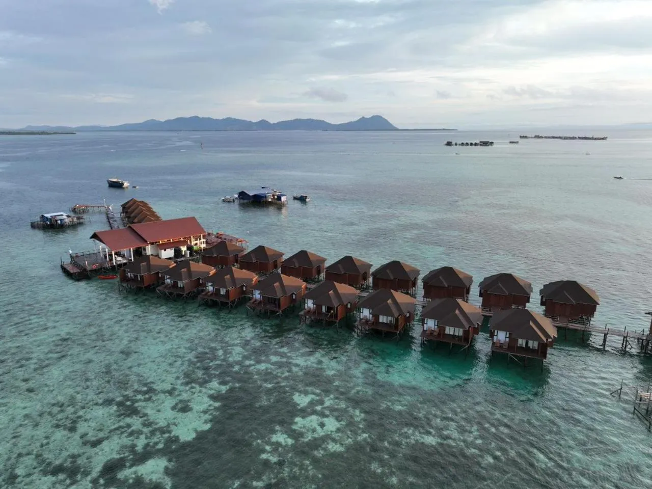 Natural landscape in Sea Star Resort Semporna