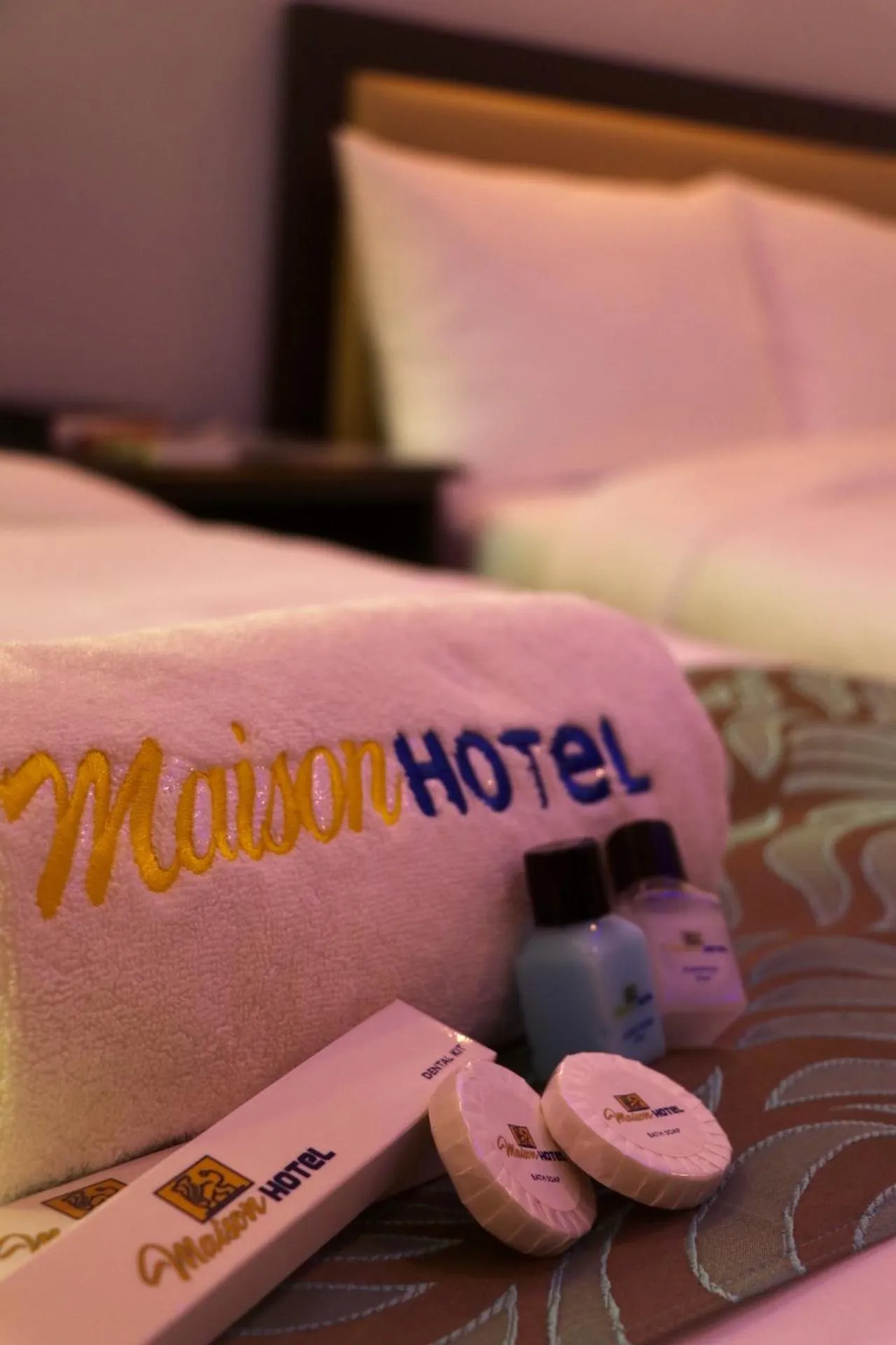 Bed in MAISON HOTEL