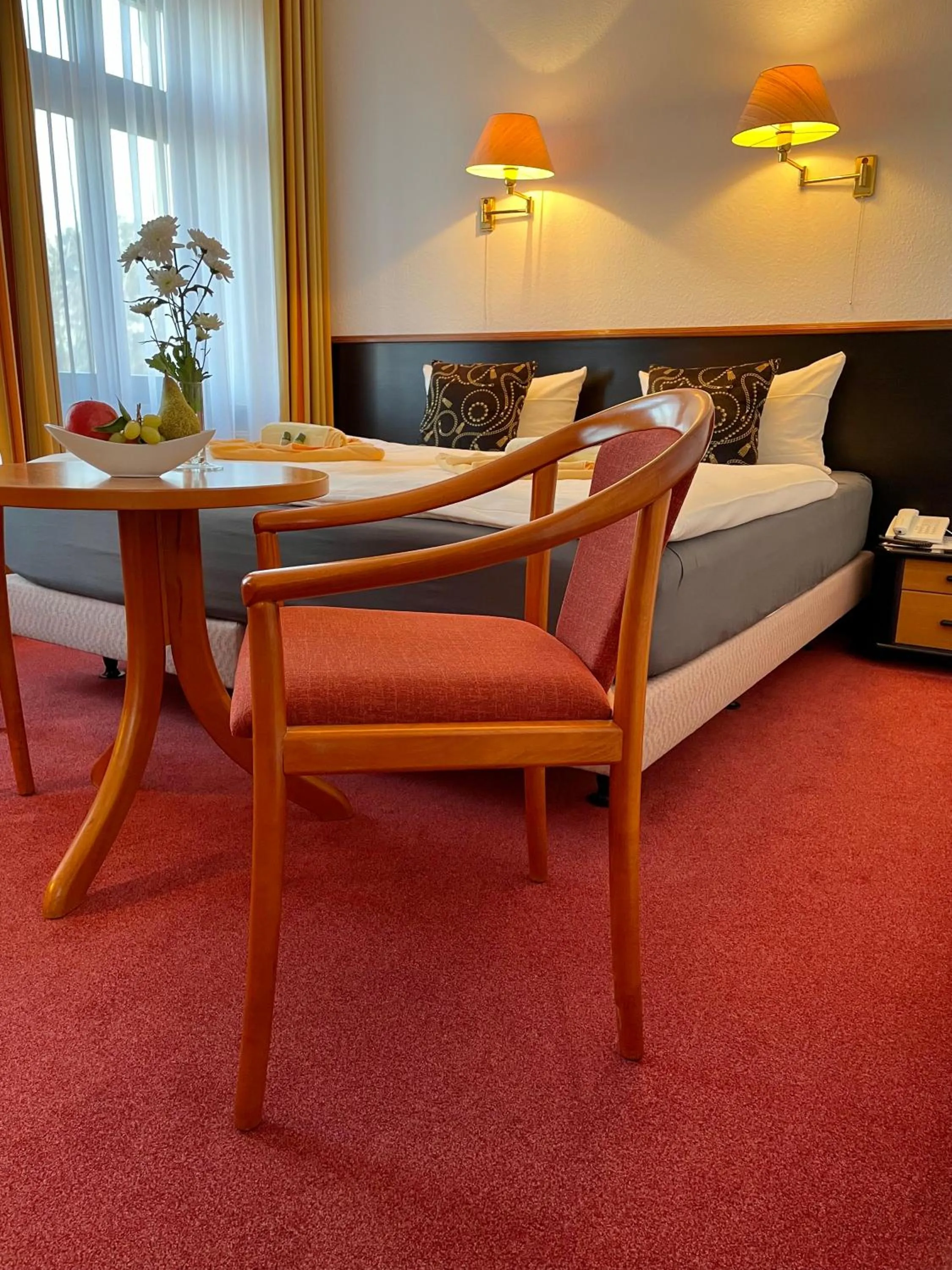 View (from property/room) in MUSTANG INN am Großen Garten