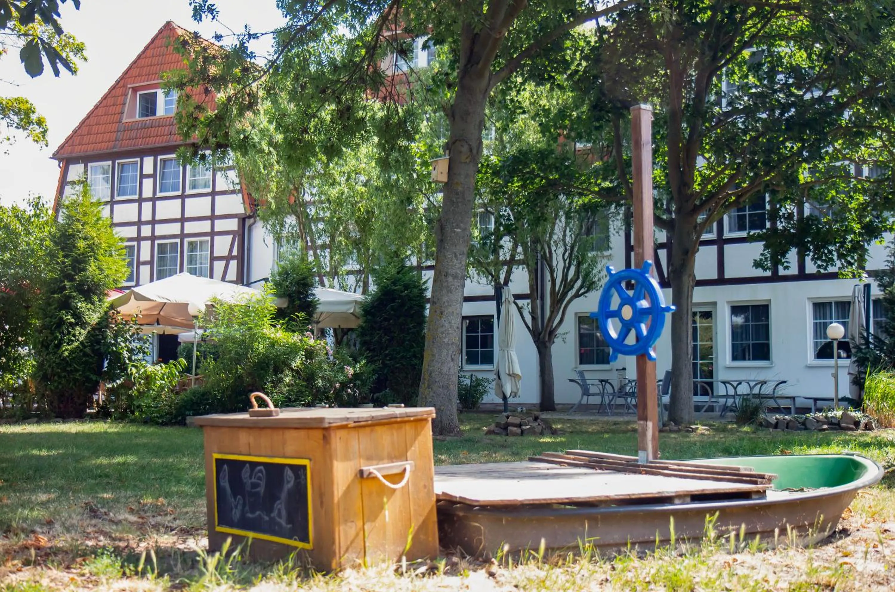 Children play ground in Hotel ELBRIVERA Alt Prester