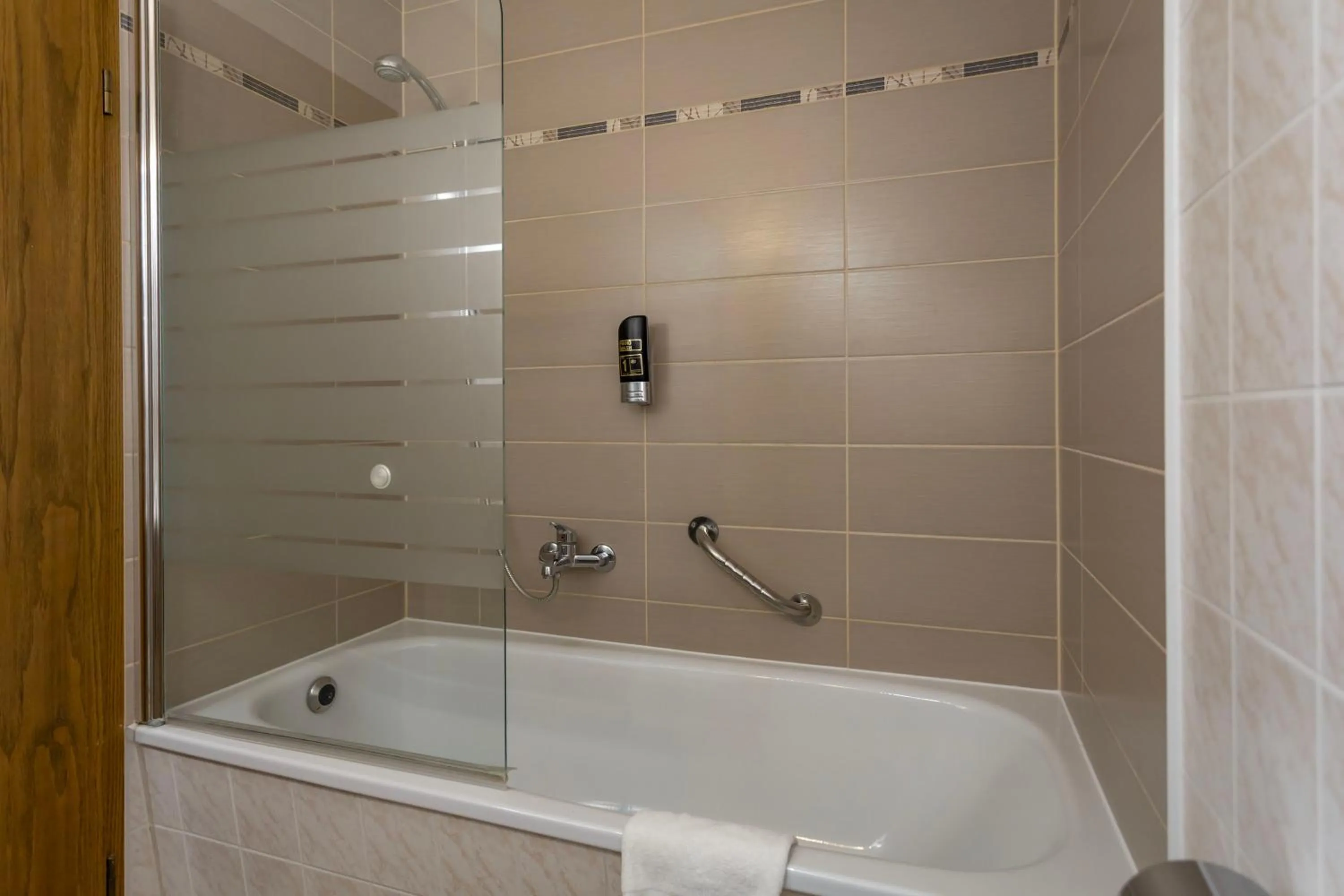 Shower in Hotel ELBRIVERA Alt Prester